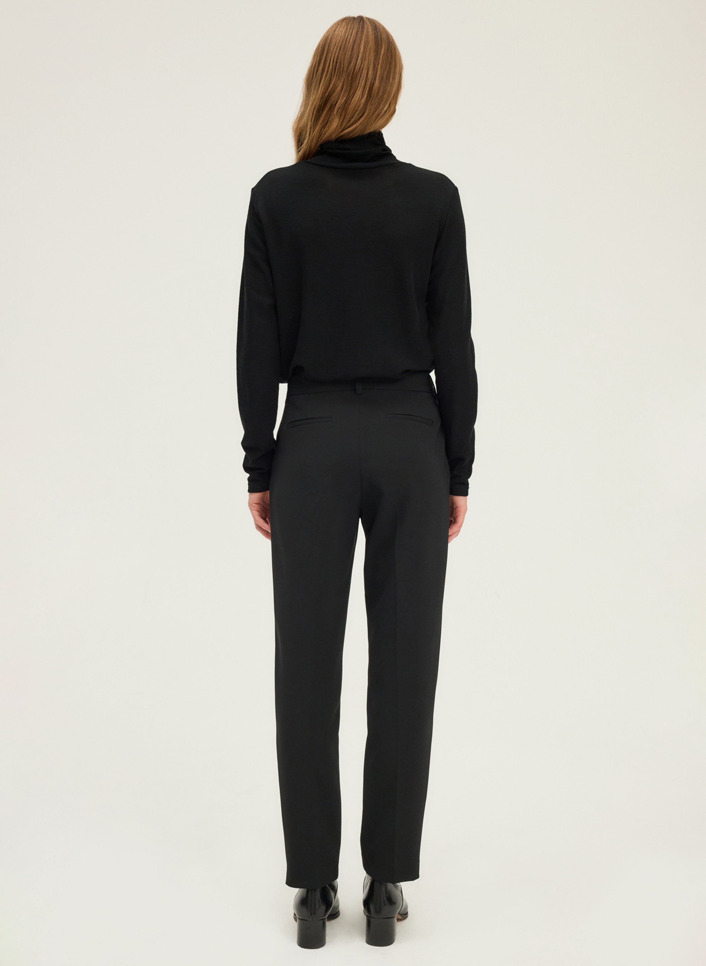 Pantalon droit PABLO Noir