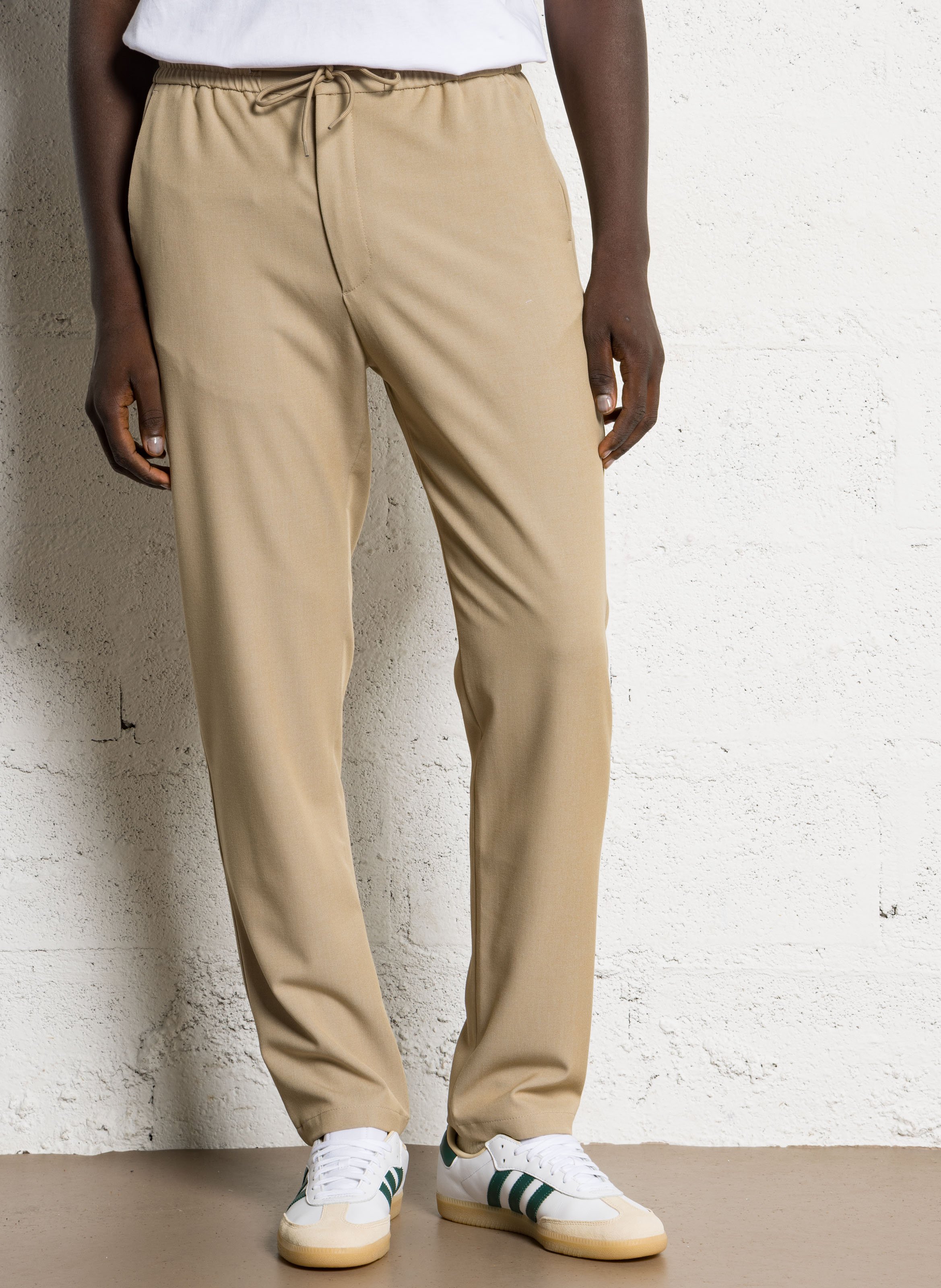 Carrot trousers LES DEUX Beige
