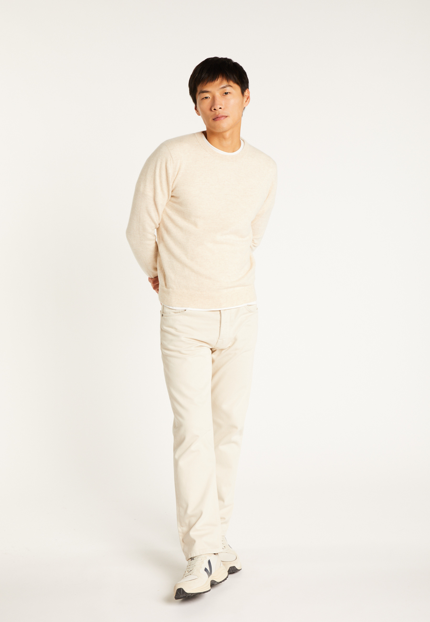 Cashmere sweater MAISON MONTAGUT Beige