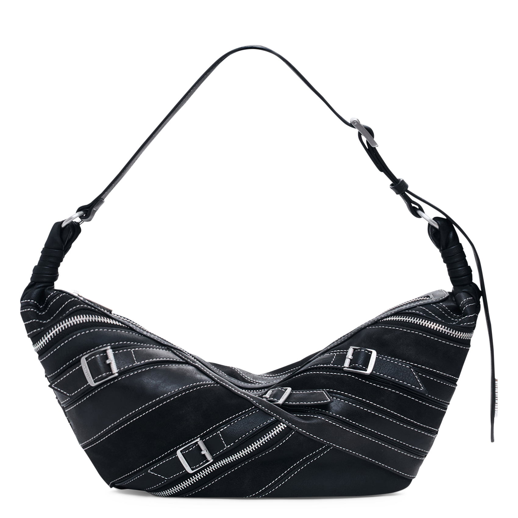 Sac à main effet cuir DESIGUAL Noir