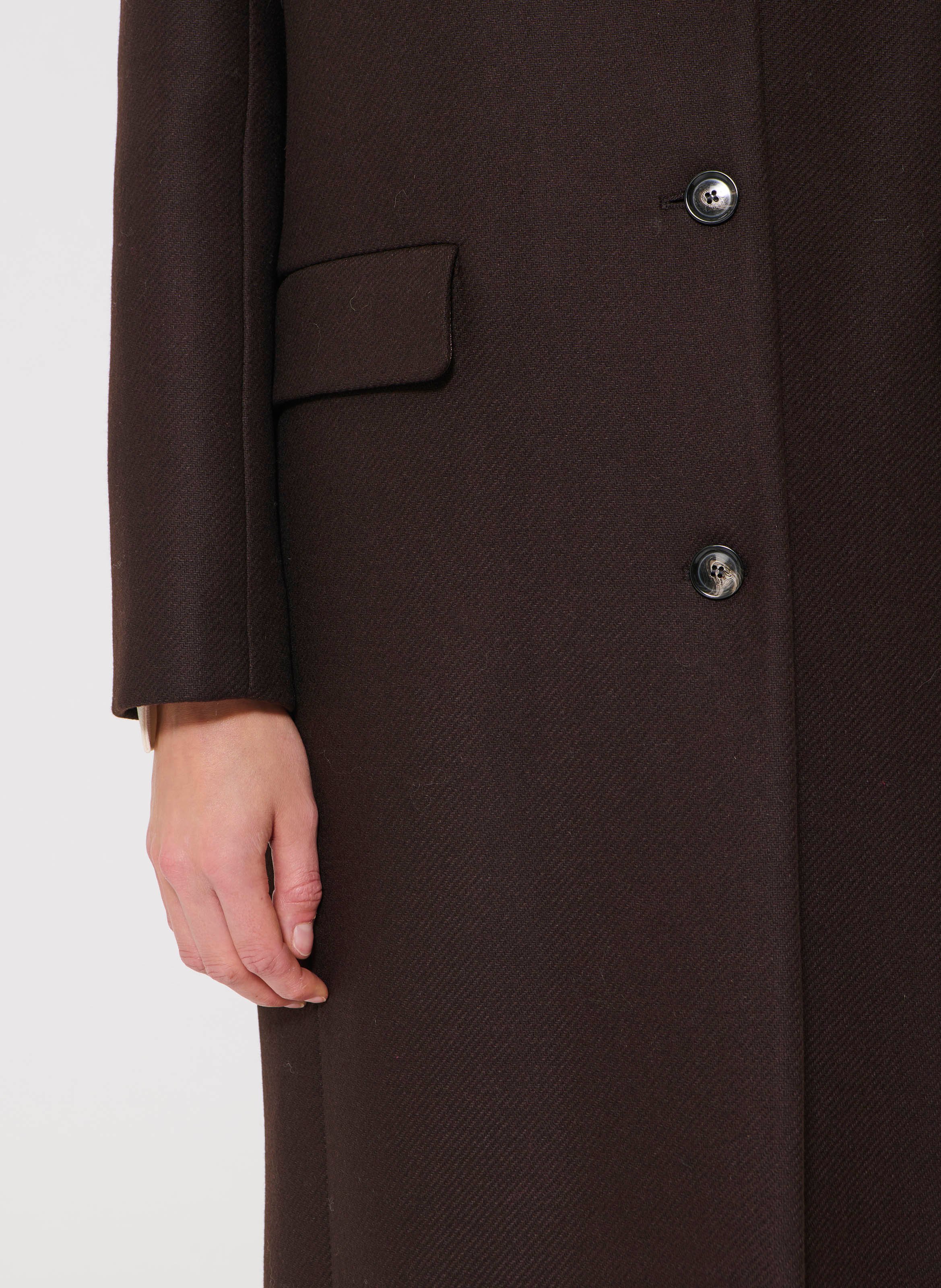 Alpaca wool coat  TARA JARMON Brown