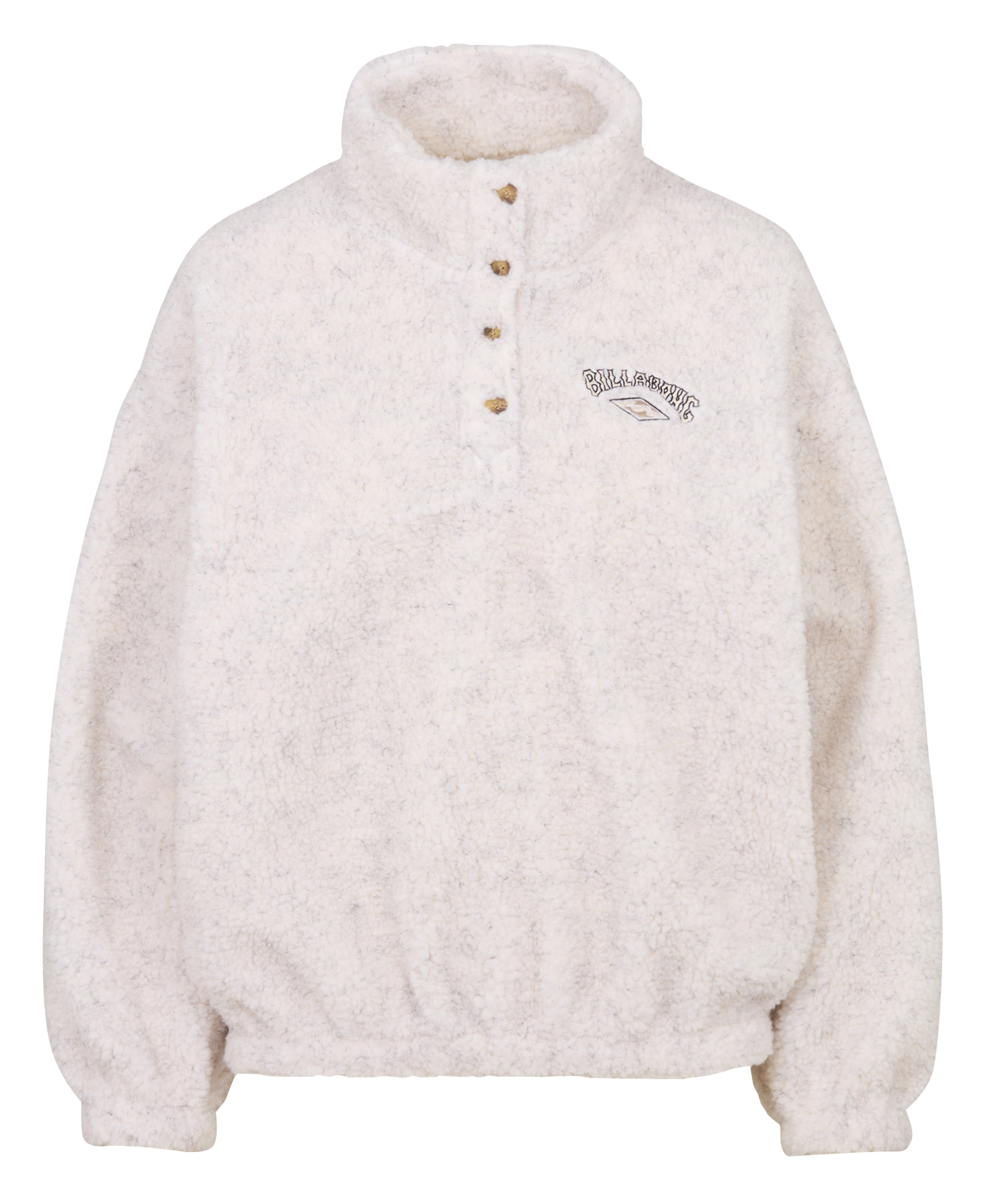 Polaire oversize col montant BILLABONG Beige