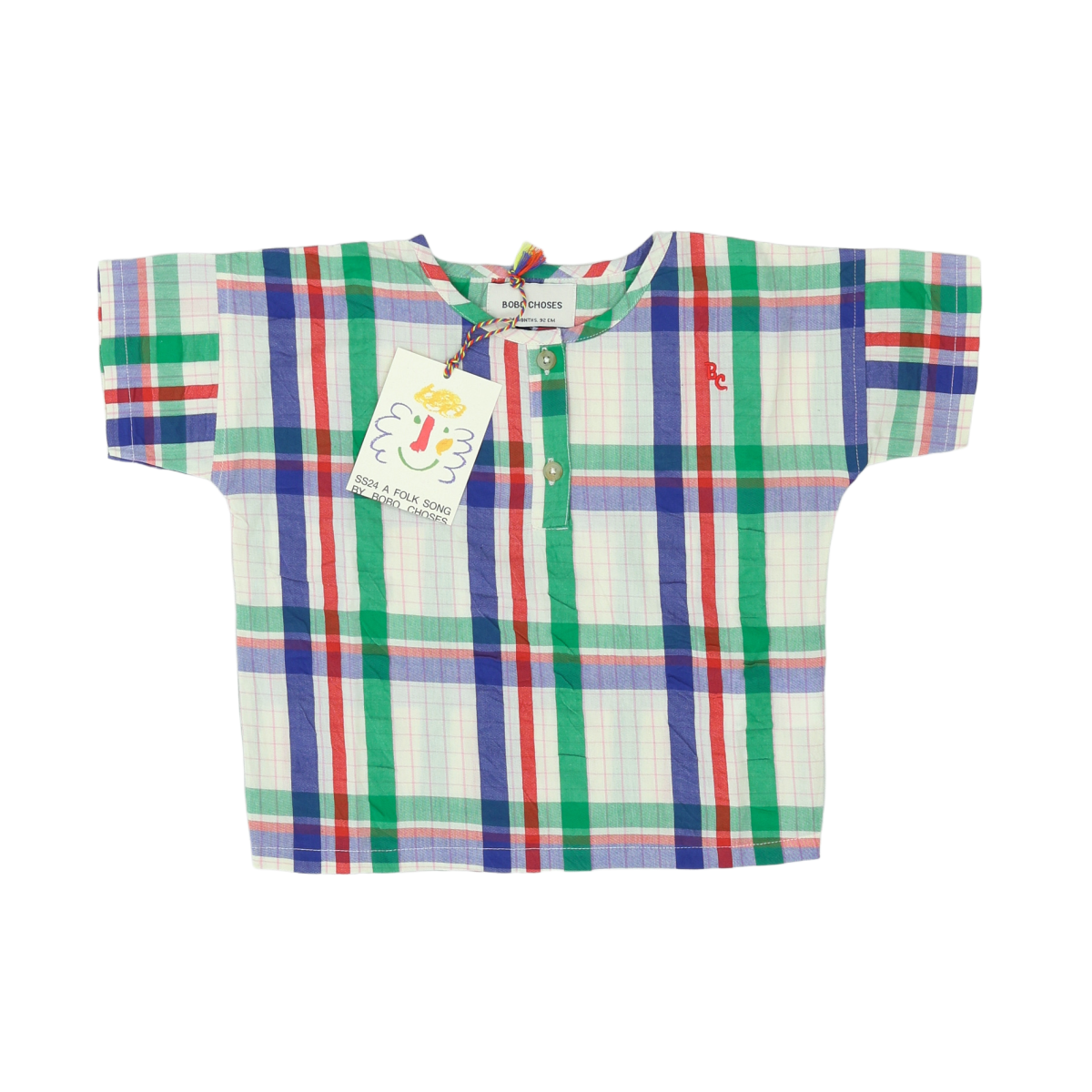 Beige child's shirt - 3 years BOBO CHOSES - Seconde Main Beige