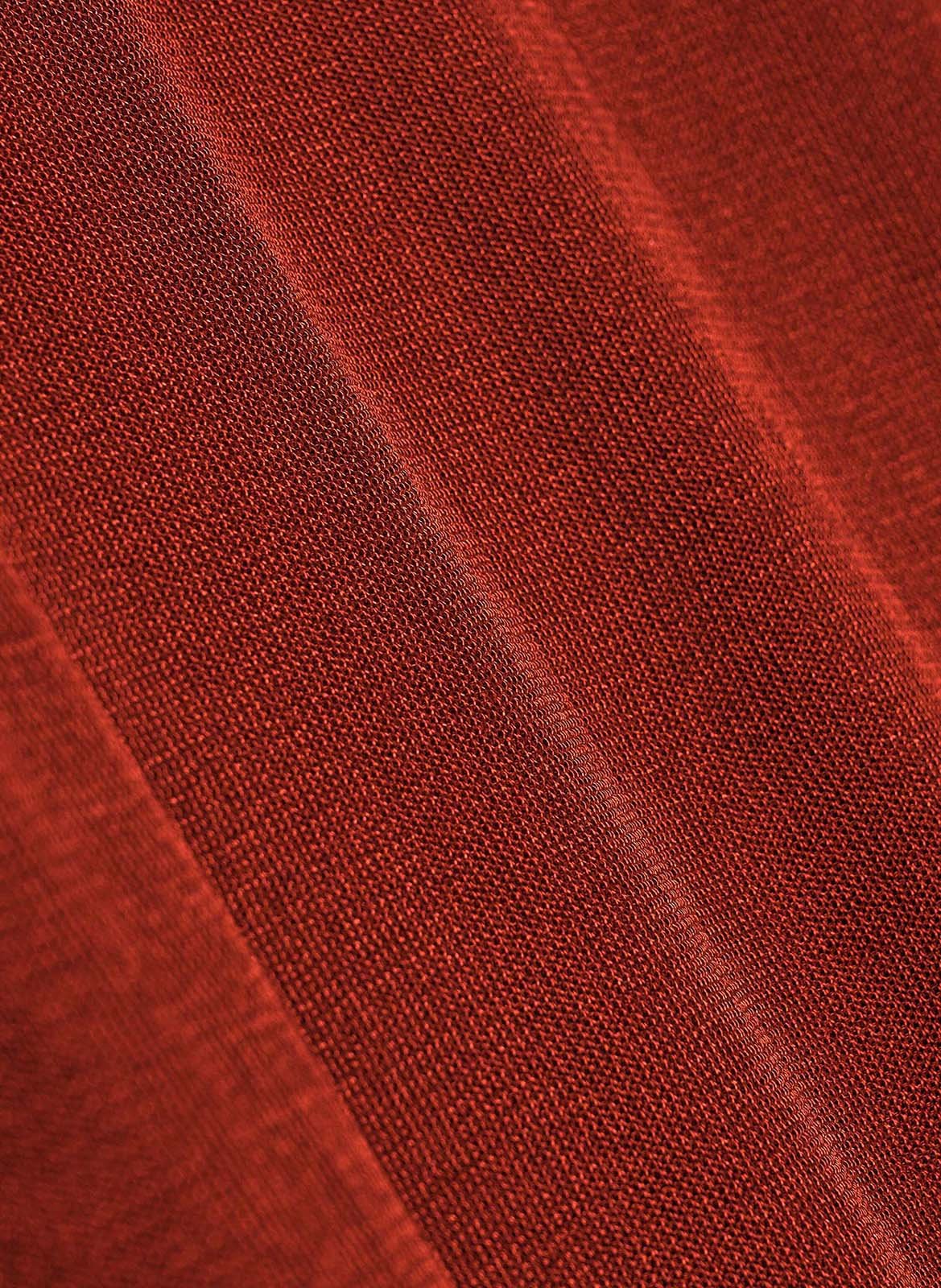 Korte jurk met ronde hals BA&SH Rood