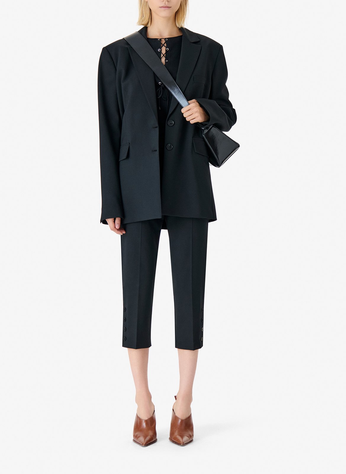 Pantalon droit IRO Noir