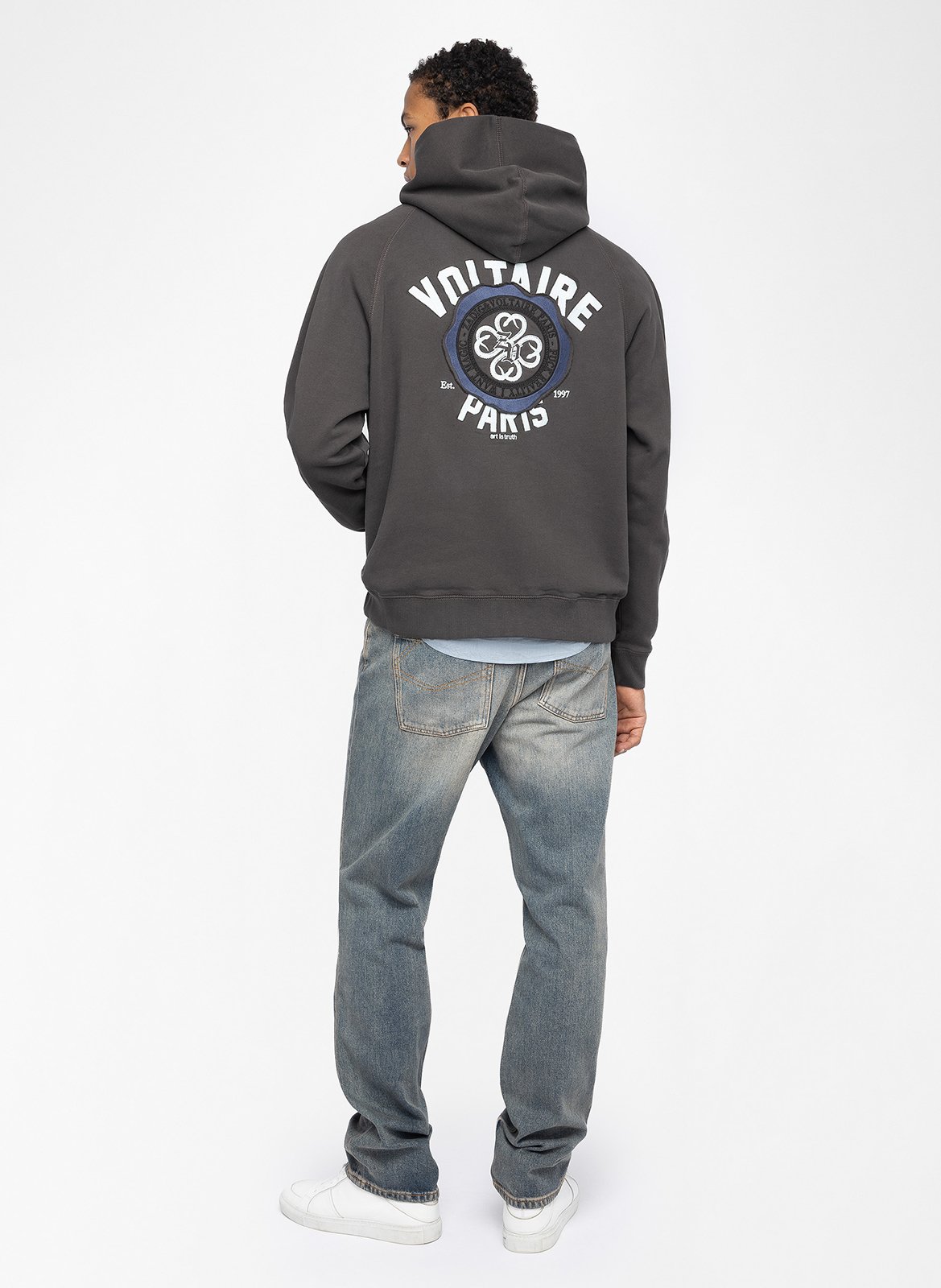 Cotton round-neck sweatshirt ZADIG&VOLTAIRE Black