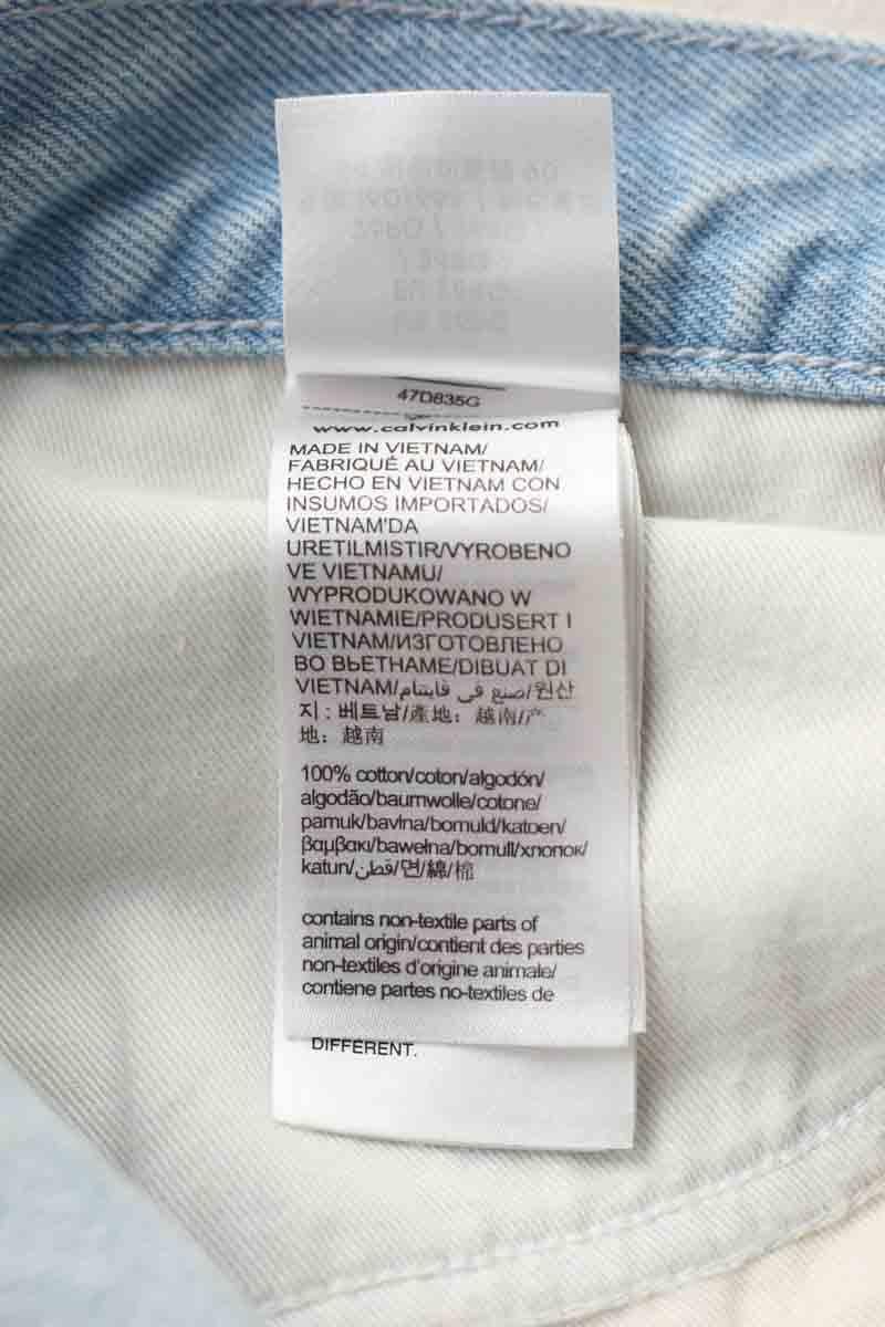 Wide trousers CALVIN KLEIN - Seconde Main Blue