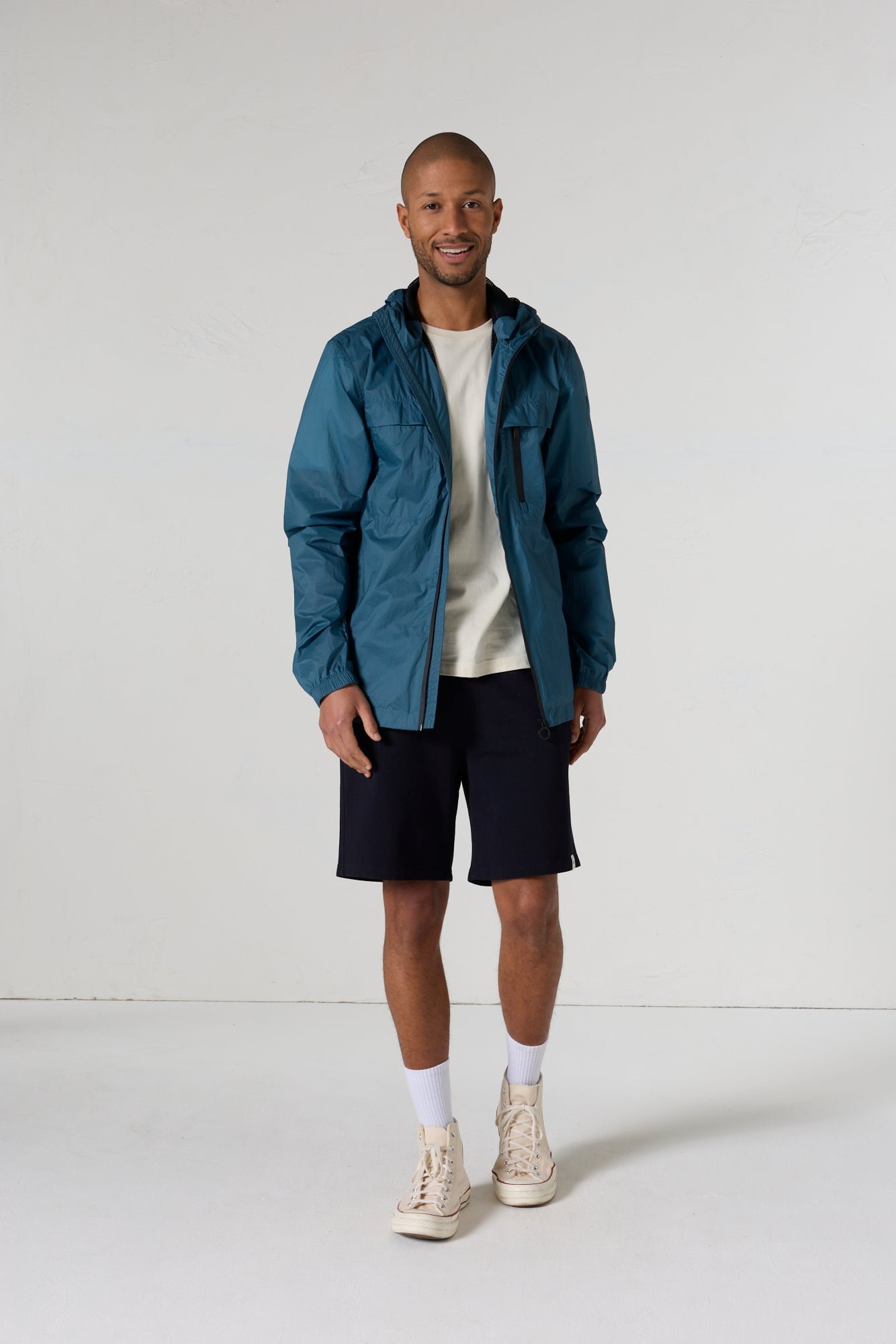 Light packable windbreaker Larry JOTT Blue