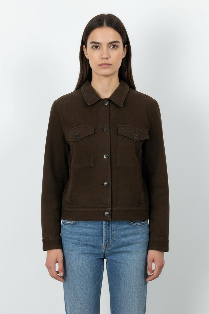 JACKET AGNES B. - Seconde Main Brown