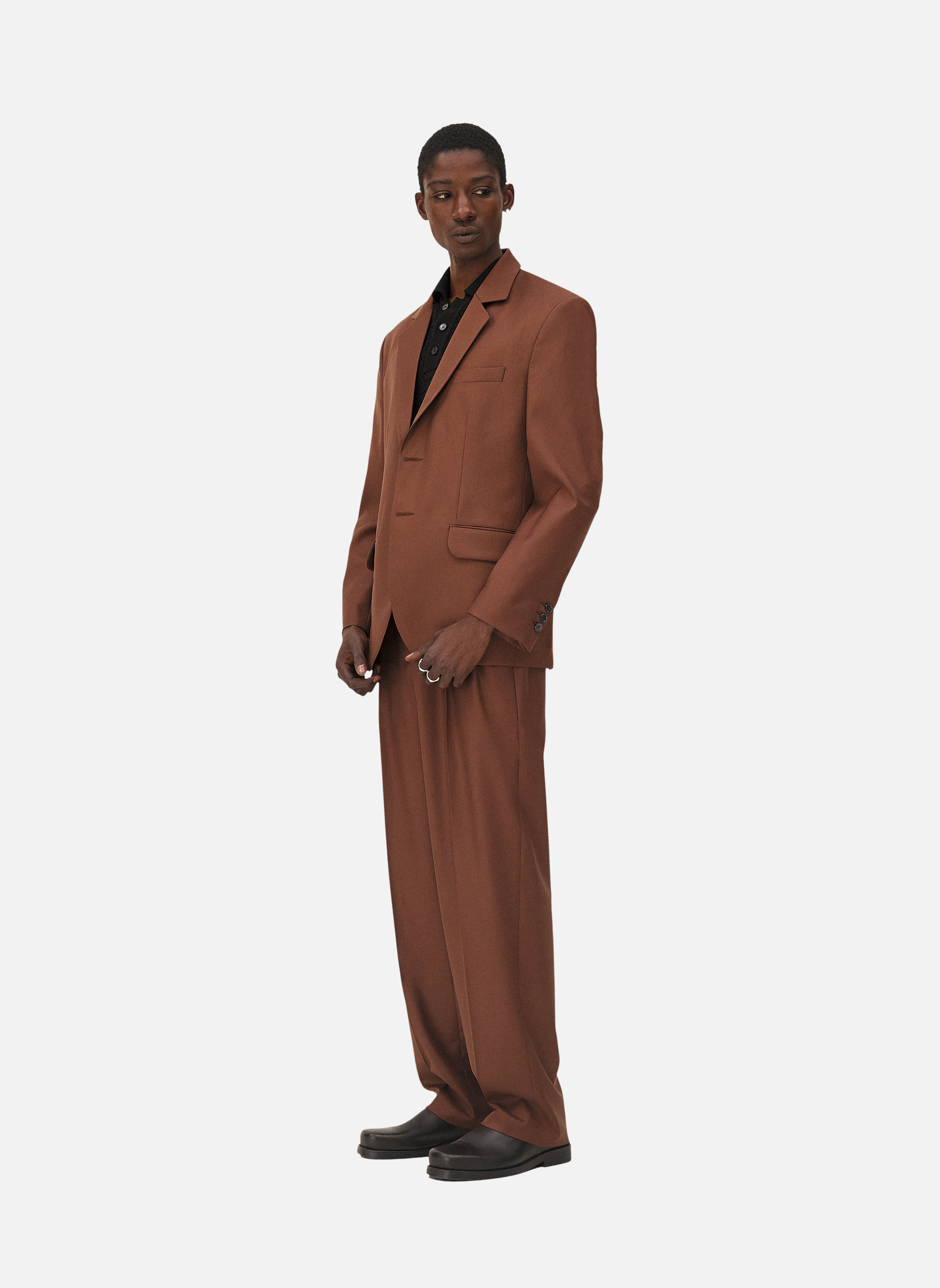Suit jacket Clint mocha Noyoco Brown