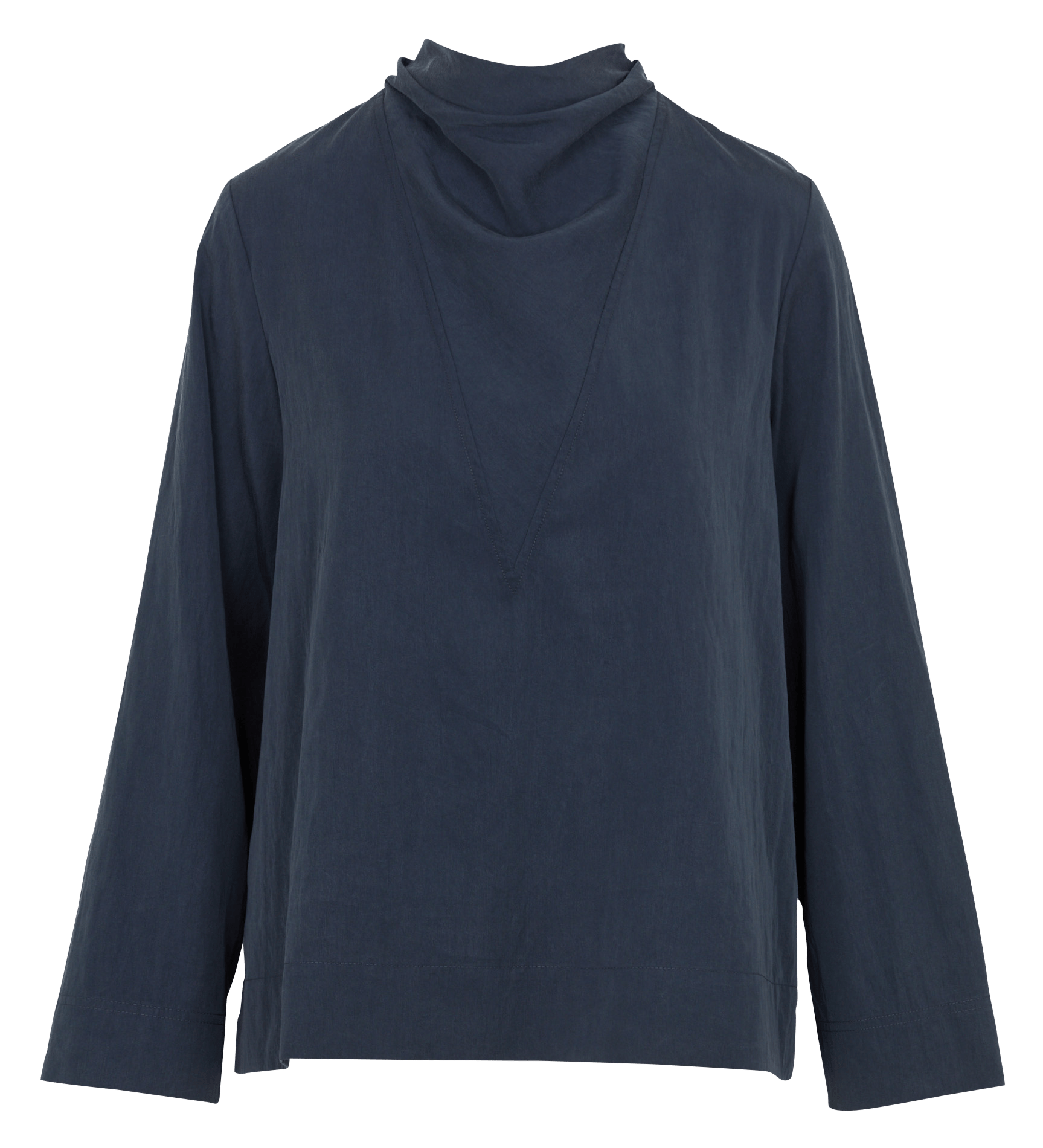 Blouse with plain back details RUE DE TOKYO Blue