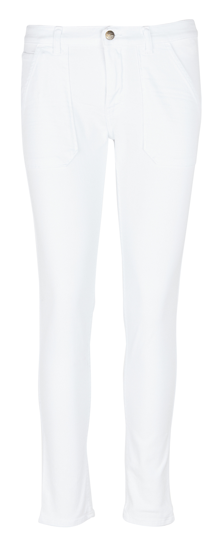 Jean slim en coton mélangé PIERCE White