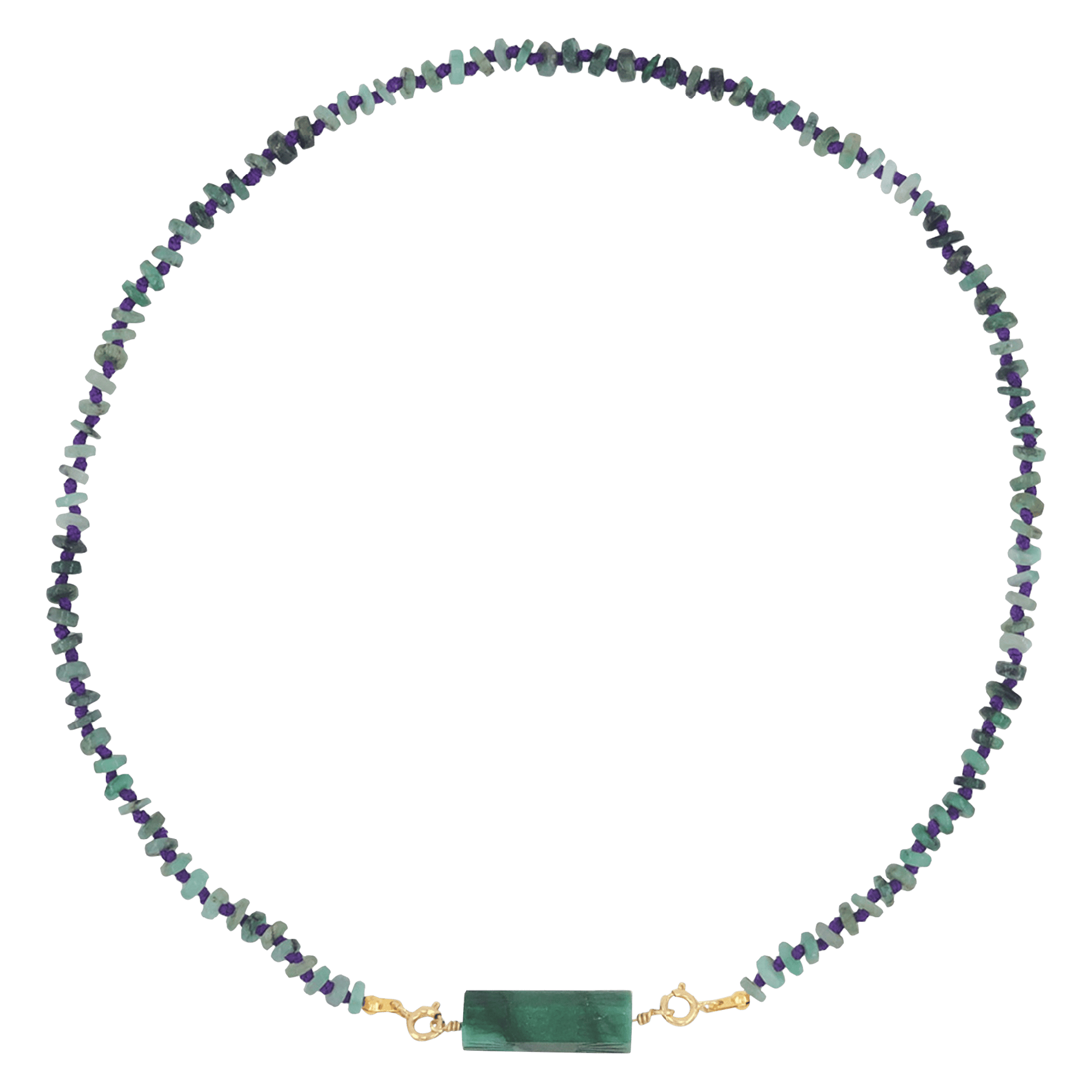 Dark Tones Gem Necklace main image 1