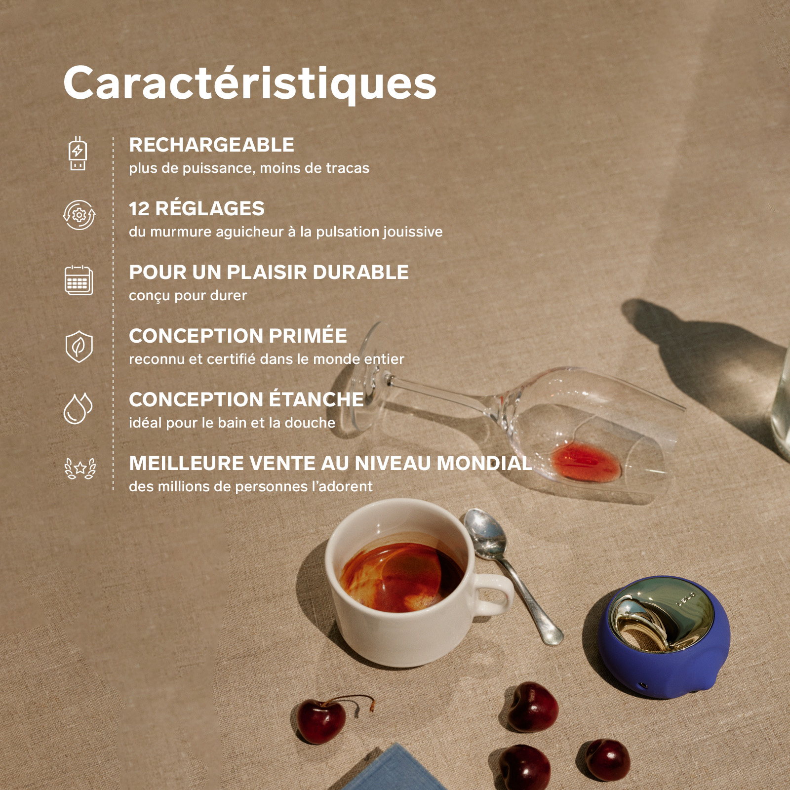 Clitoral stimulator LELO Violet