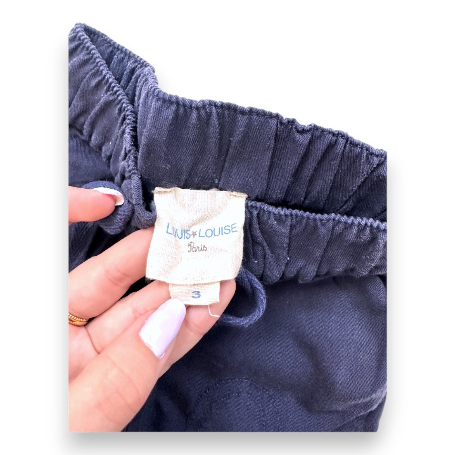 Blue children's trousers - 3 years LOUIS LOUISE - Seconde Main Blue