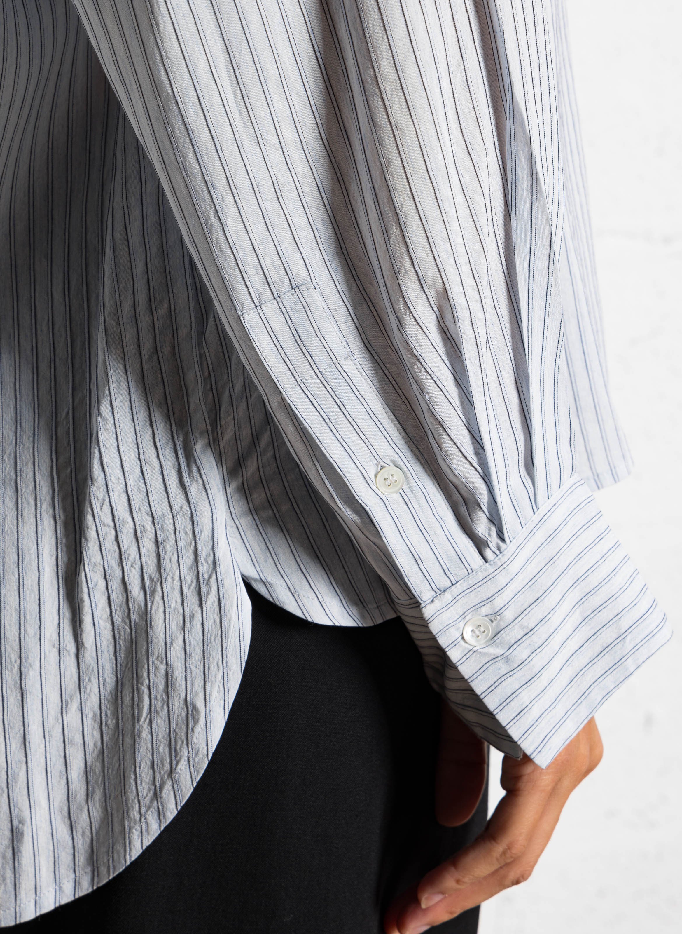 Chemise oversize col victorien MASSCOB Multicolore