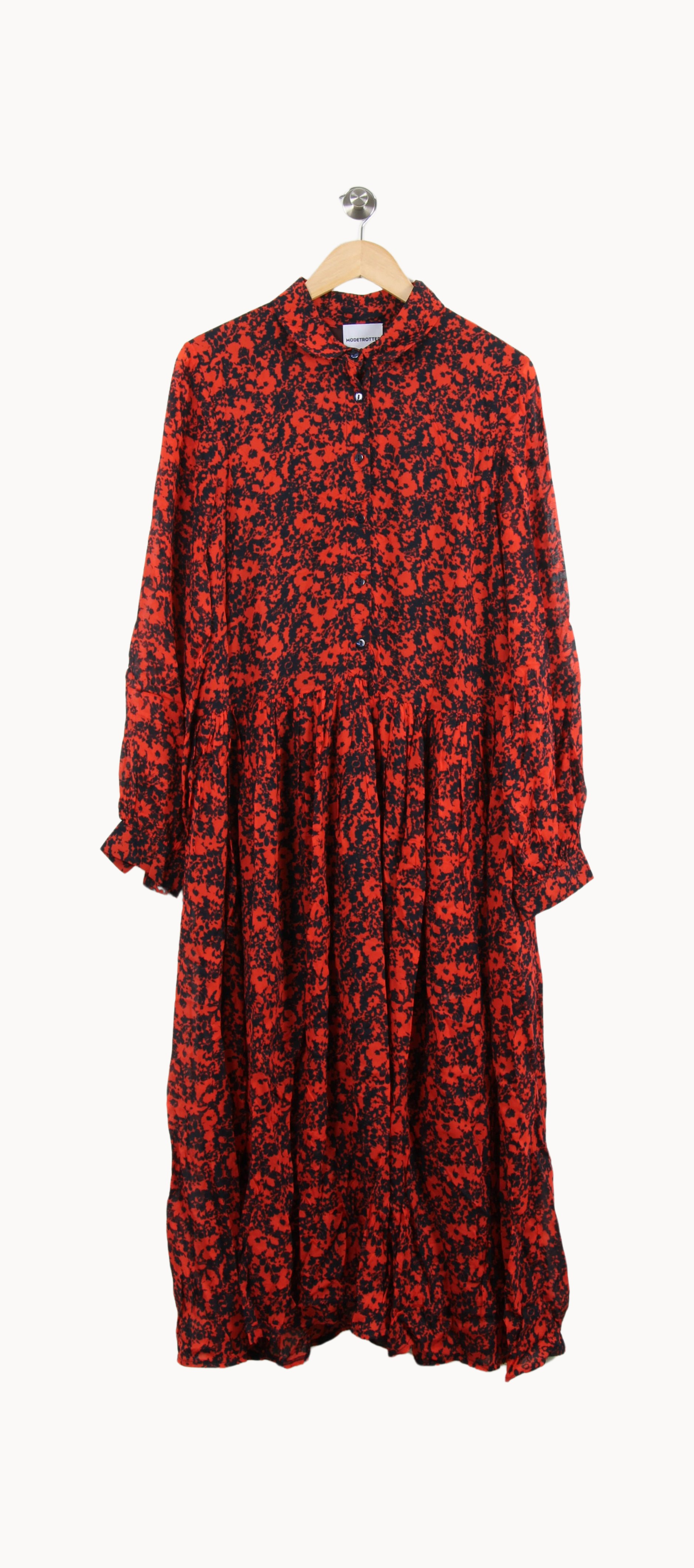 Long dress MODETROTTER - Seconde Main Orange