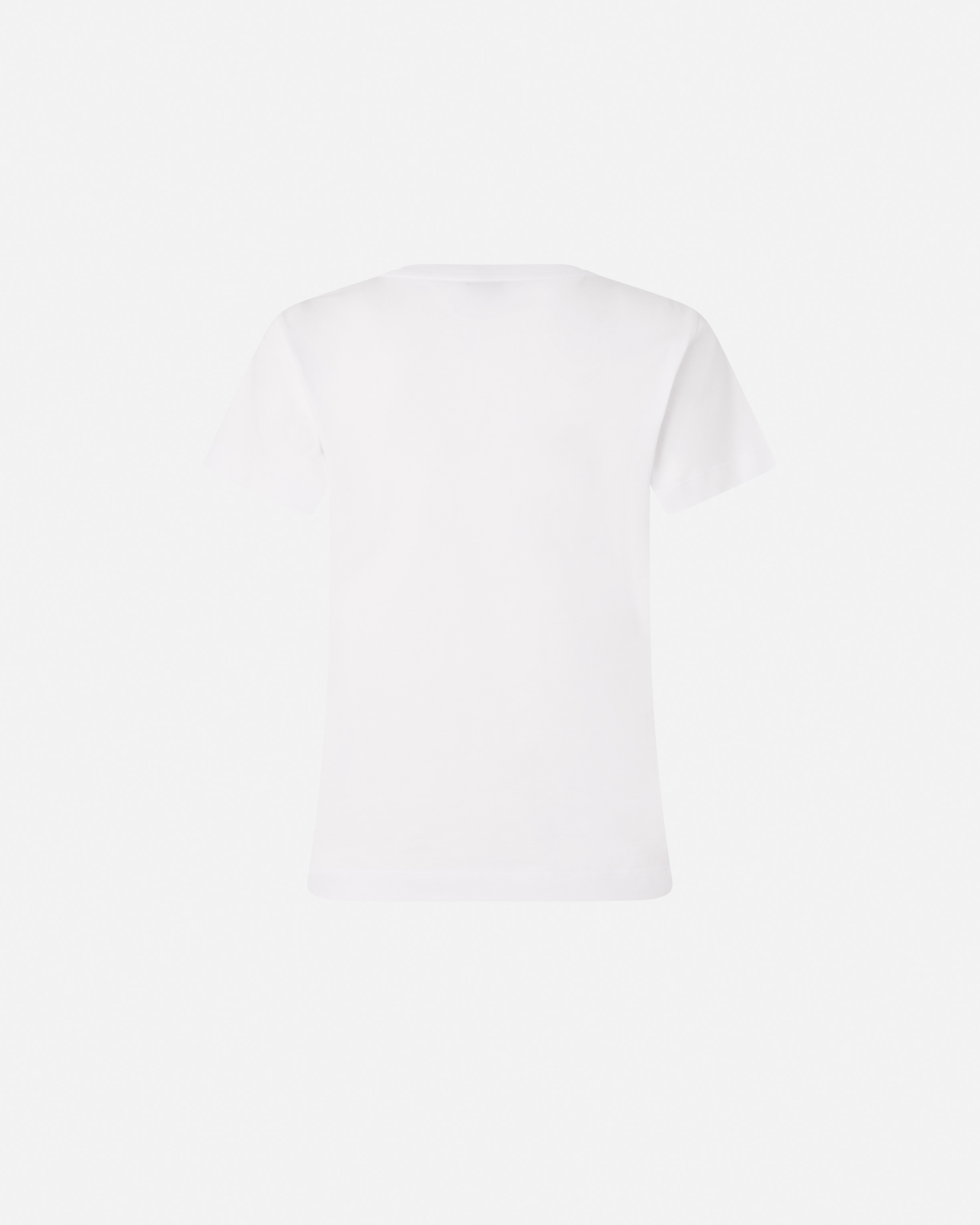 T-shirt with printed logo PINKO White