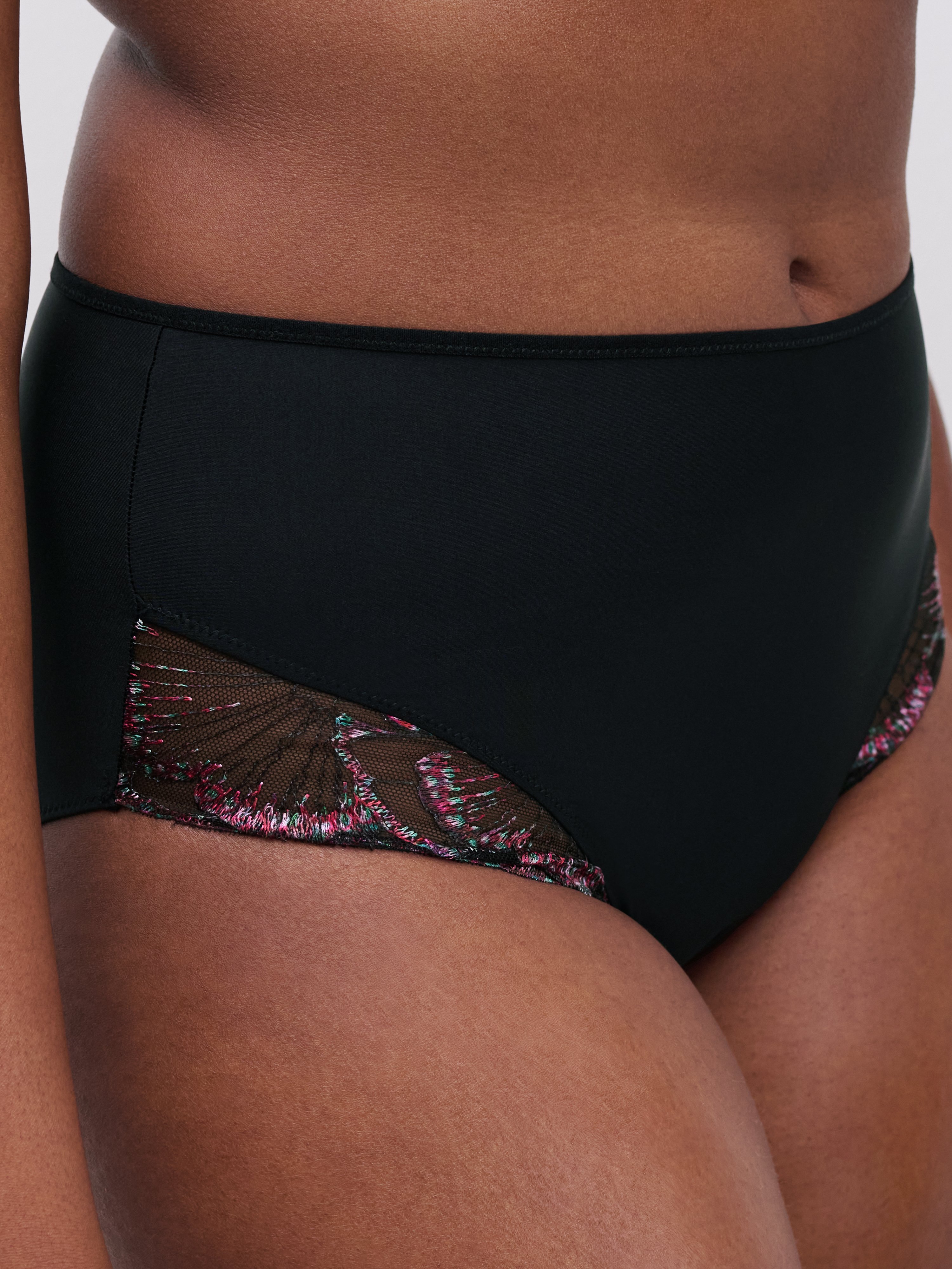 High-waisted lace panties CHANTELLE PULP Multicolored