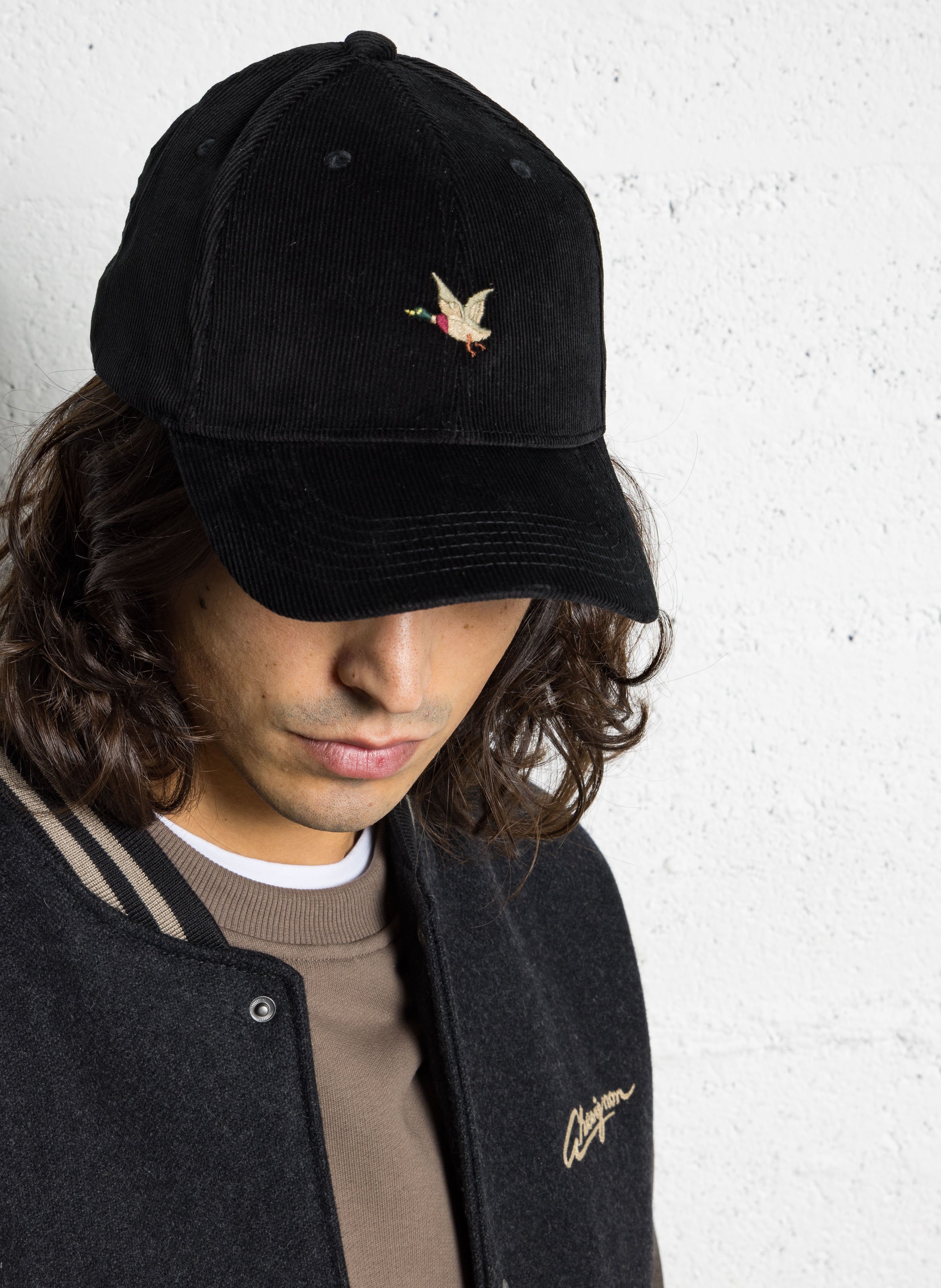 Casquette en coton côtelé CHEVIGNON