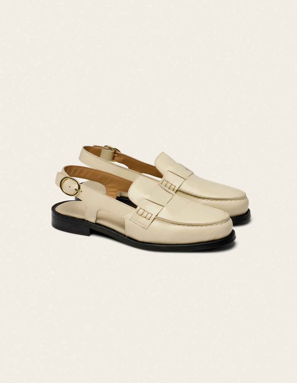 Mocassins ODAJE Beige