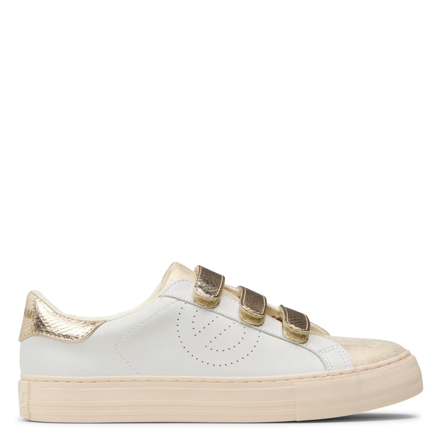 Baskets basses en cuir NO NAME Blanc