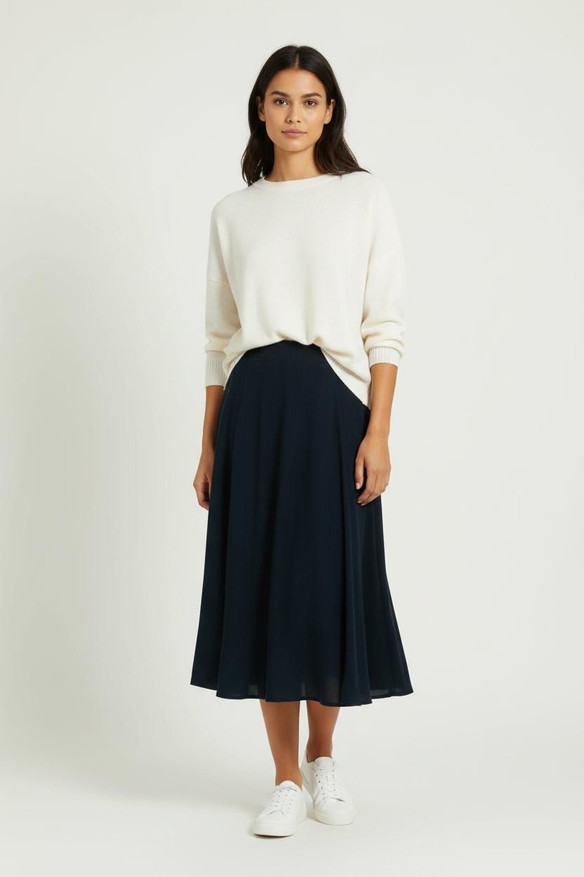 Jupe courte & midi COMPTOIR DES COTONNIERS - Seconde main Bleu