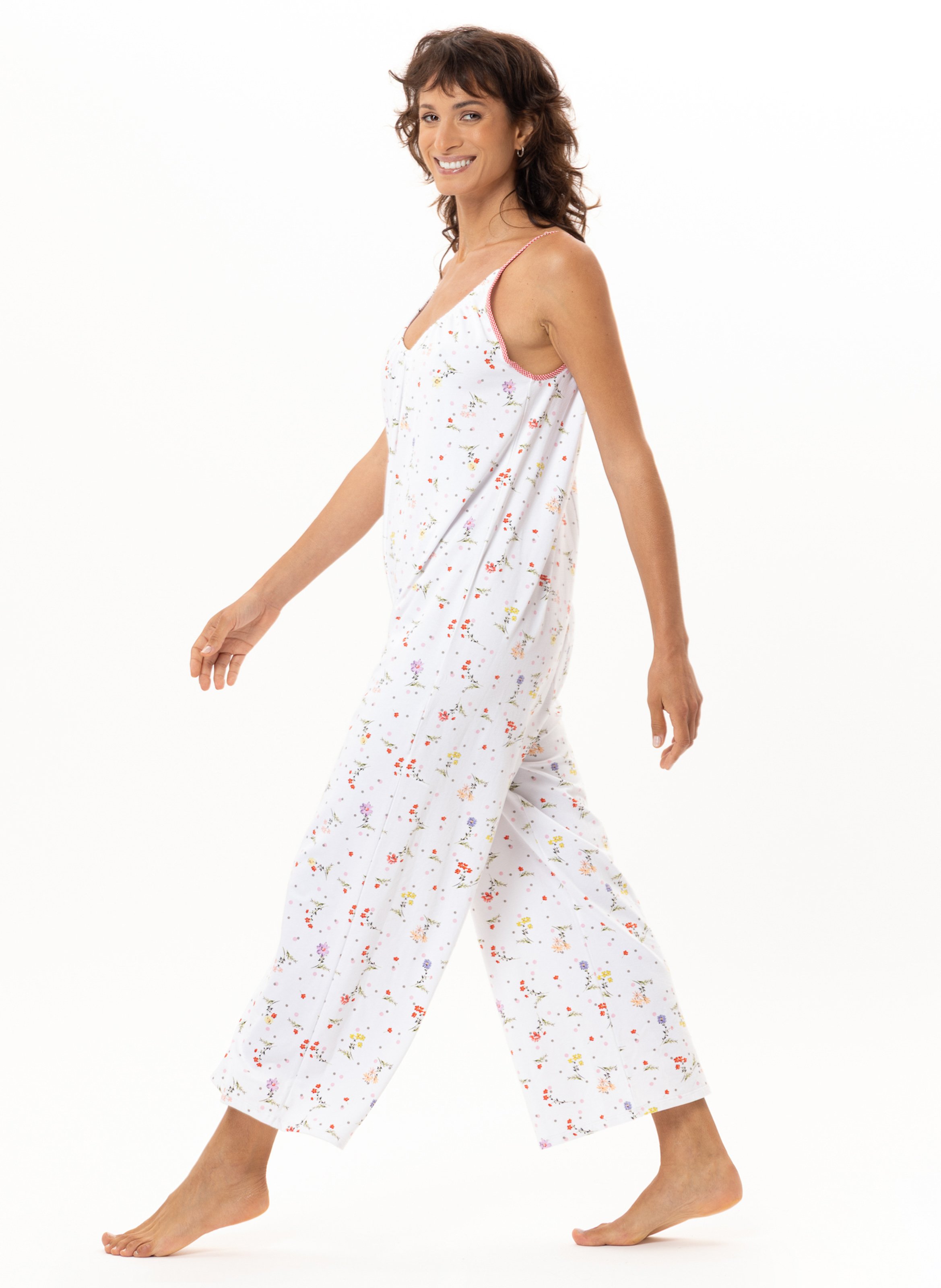 Combi pantalon en coton LE CHAT Multicolore