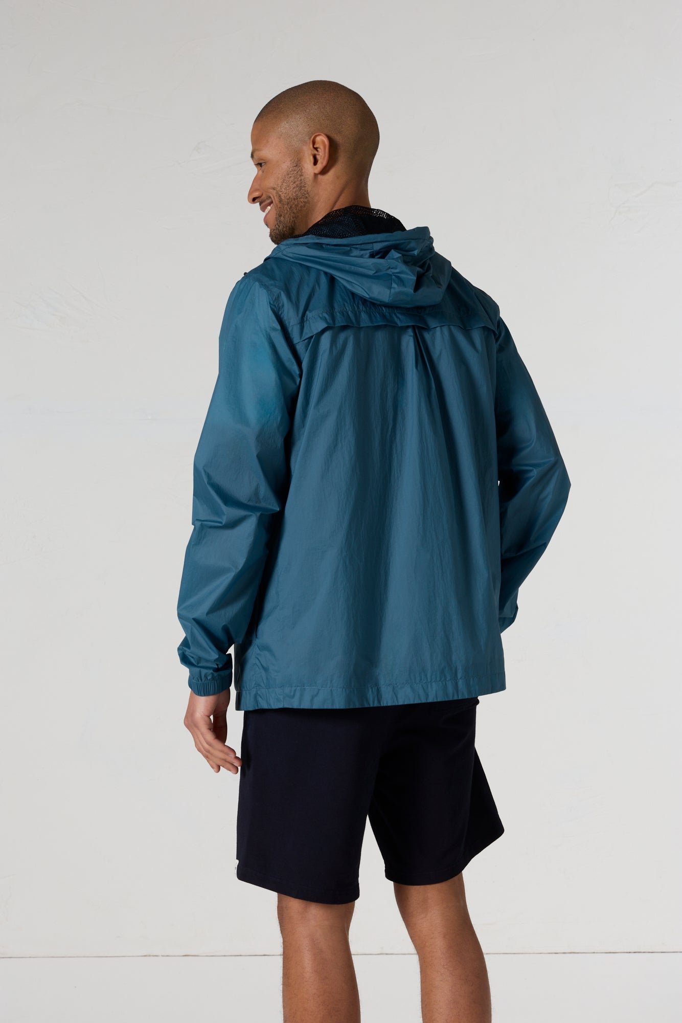 Light packable windbreaker Larry JOTT Blue