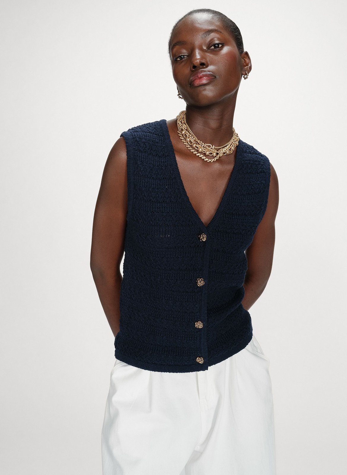 Top col v  GRACE ET MILA