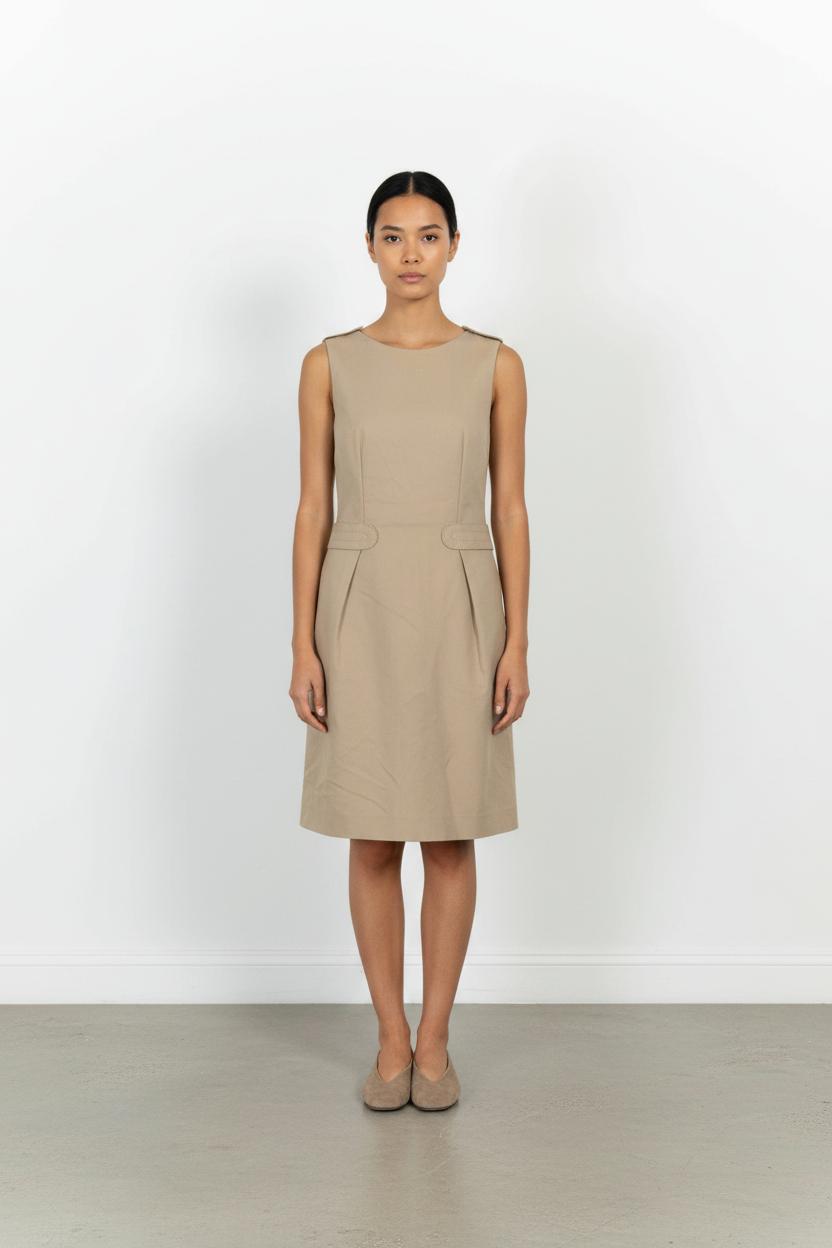 Short & midi dress TARA JARMON - Seconde Main Beige