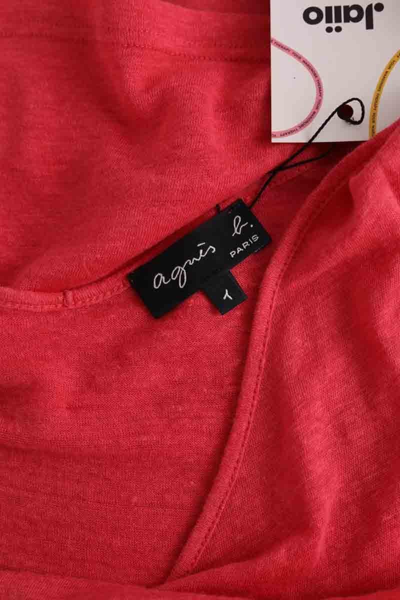 T-shirt AGNES B. - Seconde Main Red