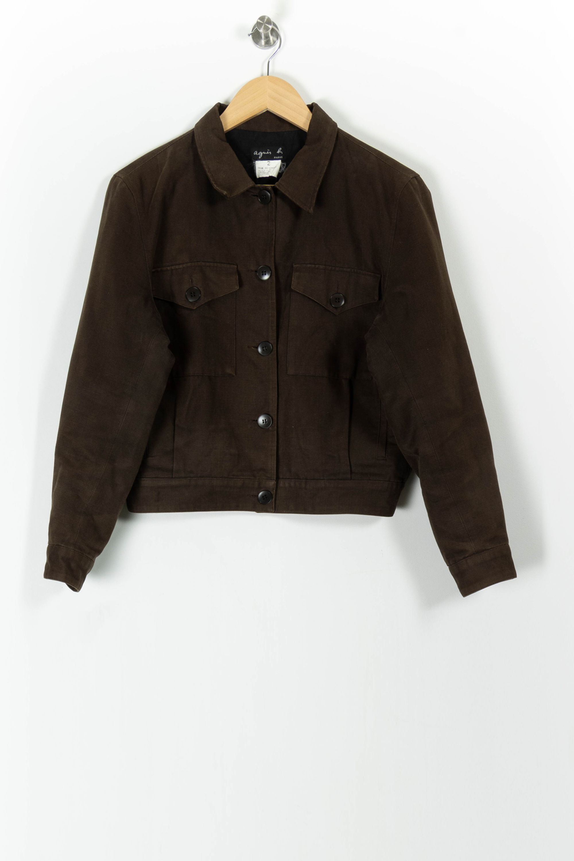JACKET AGNES B. - Seconde Main Brown
