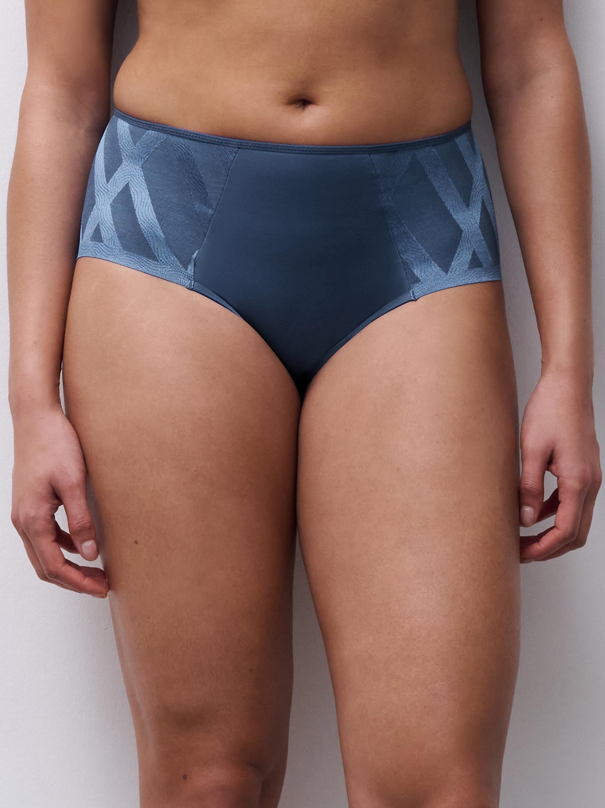 High-waisted panties CHANTELLE Blue