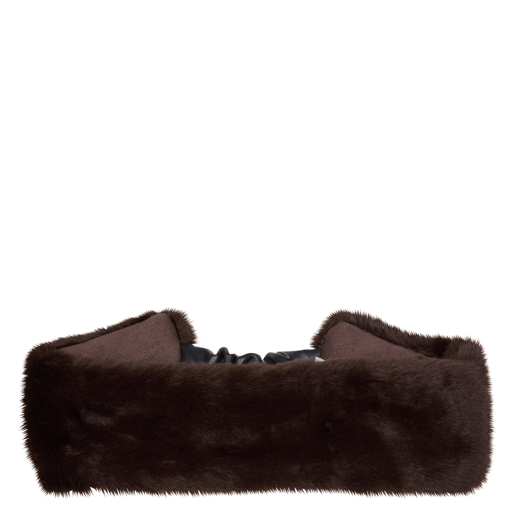 Bandeau effet fourrure APPARIS Marron