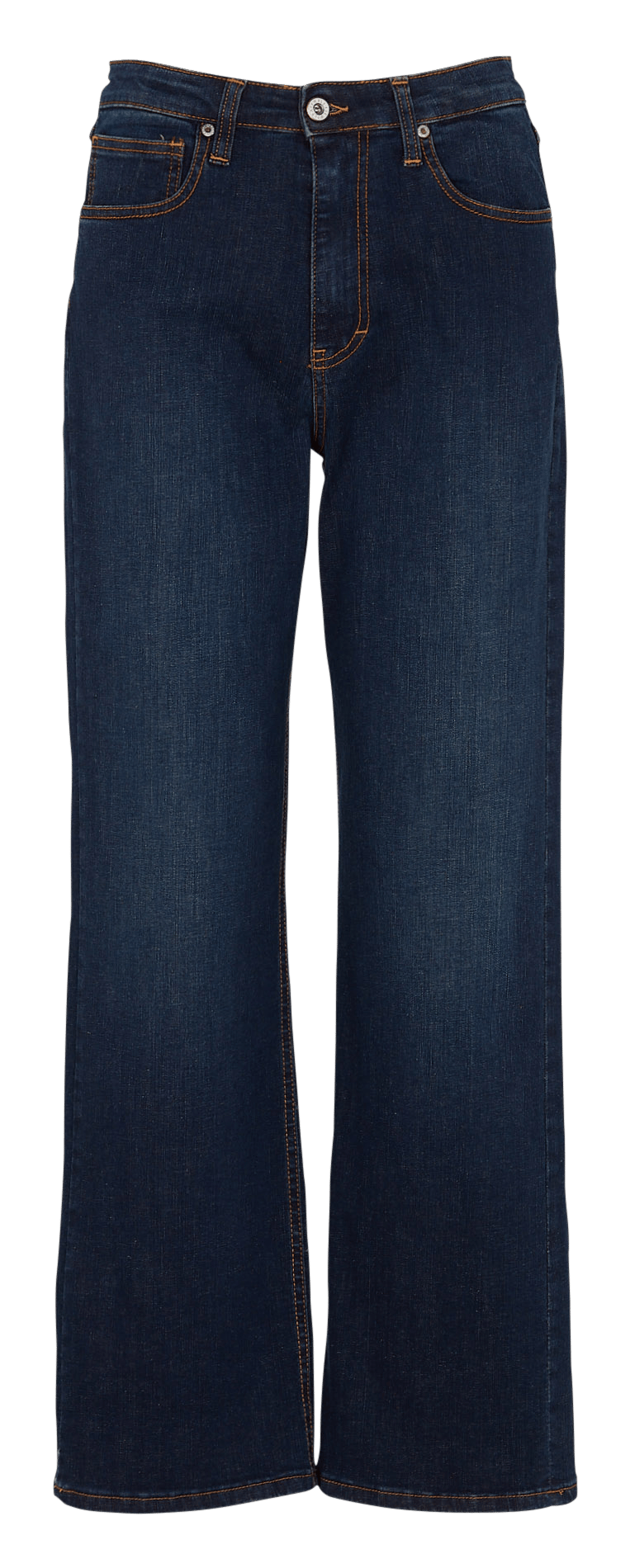 Weite Jeans aus Baumwoll-Mix PLEASE Blau