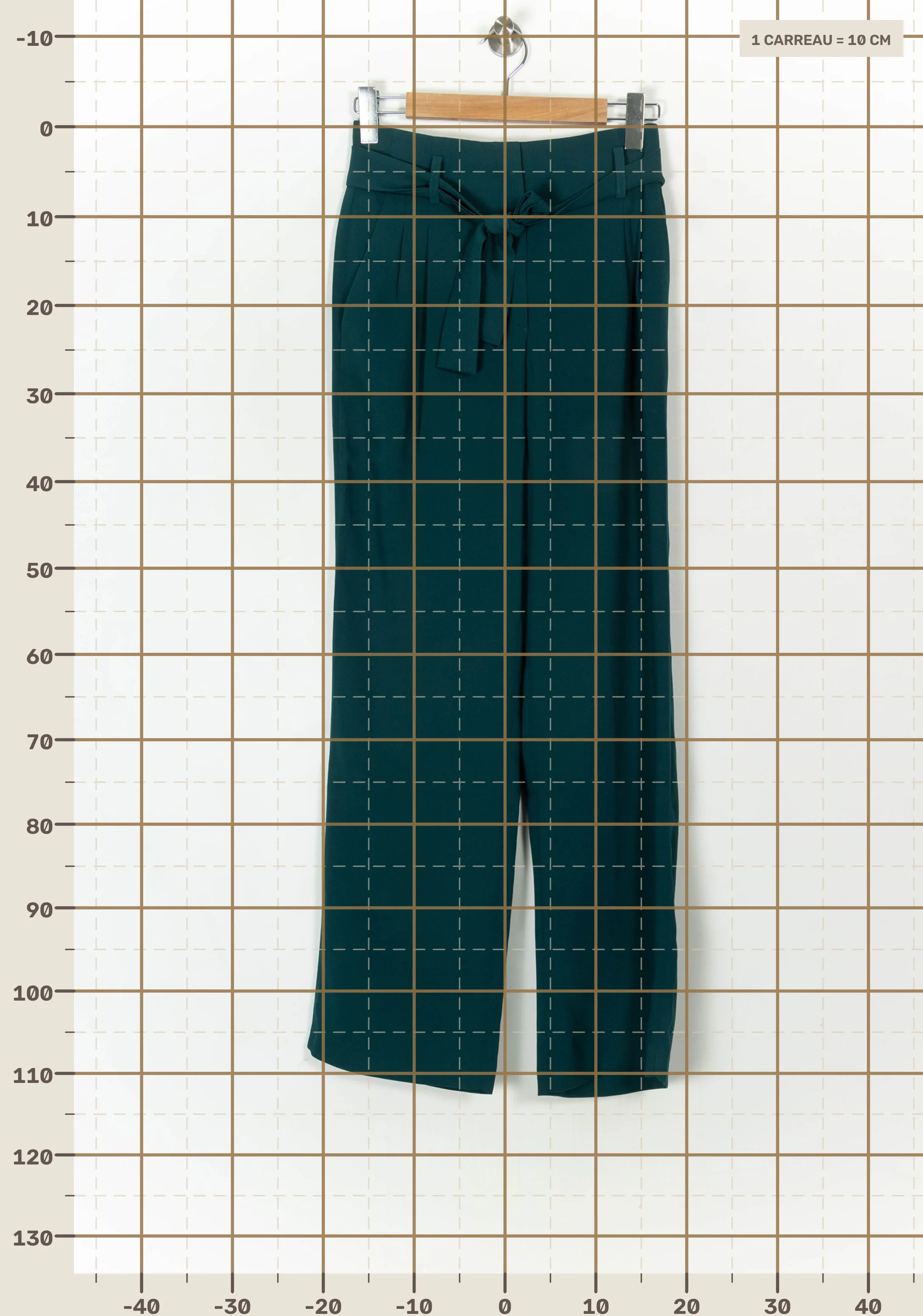 Pants Laura Laval - Seconde Main Green
