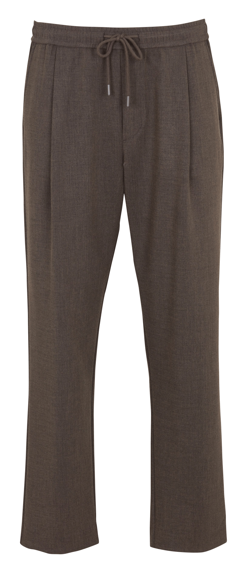 Pantalon à pinces droit IKKS Marron