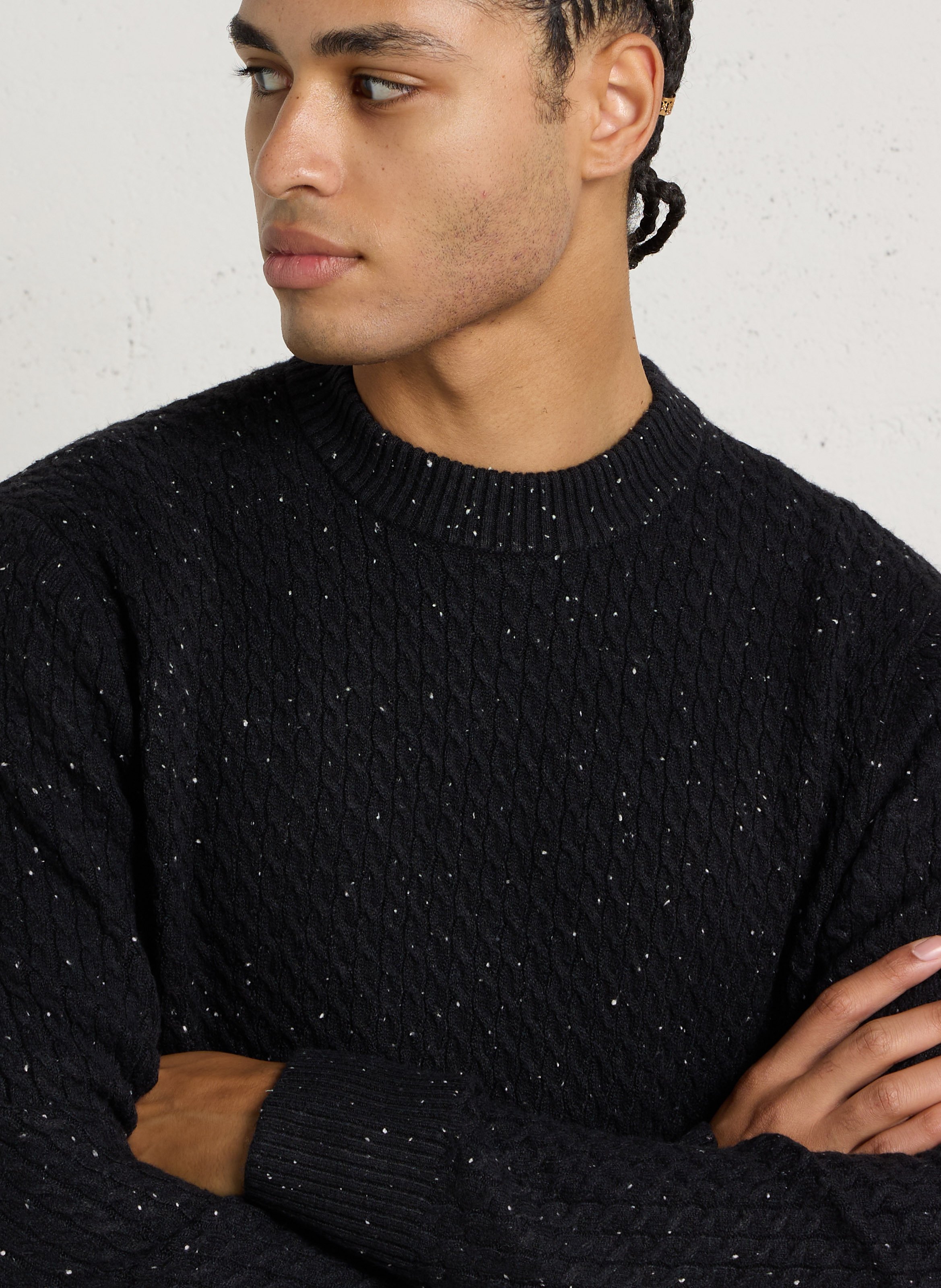 Pull droit col rond IKKS Bleu