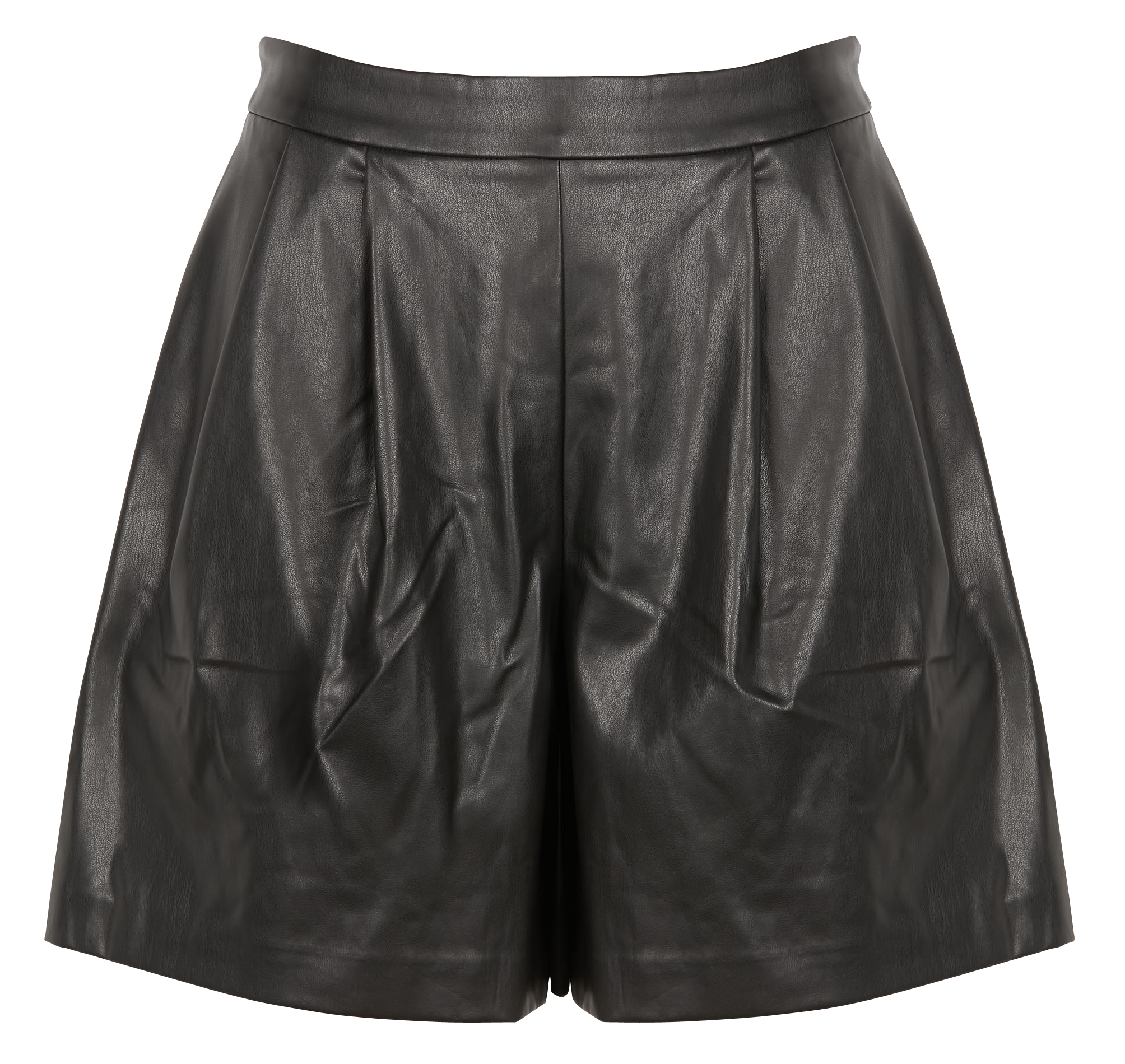 Flared shorts VILA Black