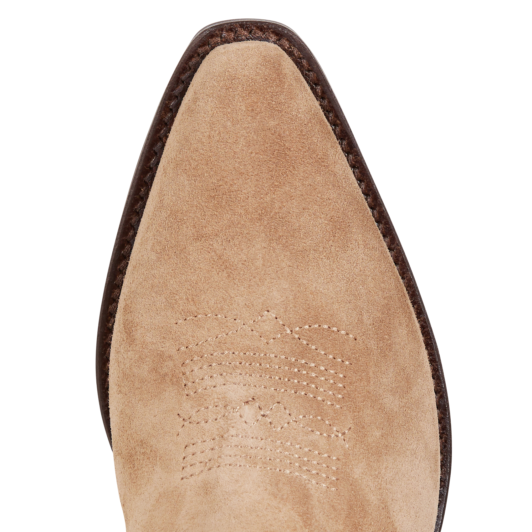 Santiags en cuir JONAK Beige