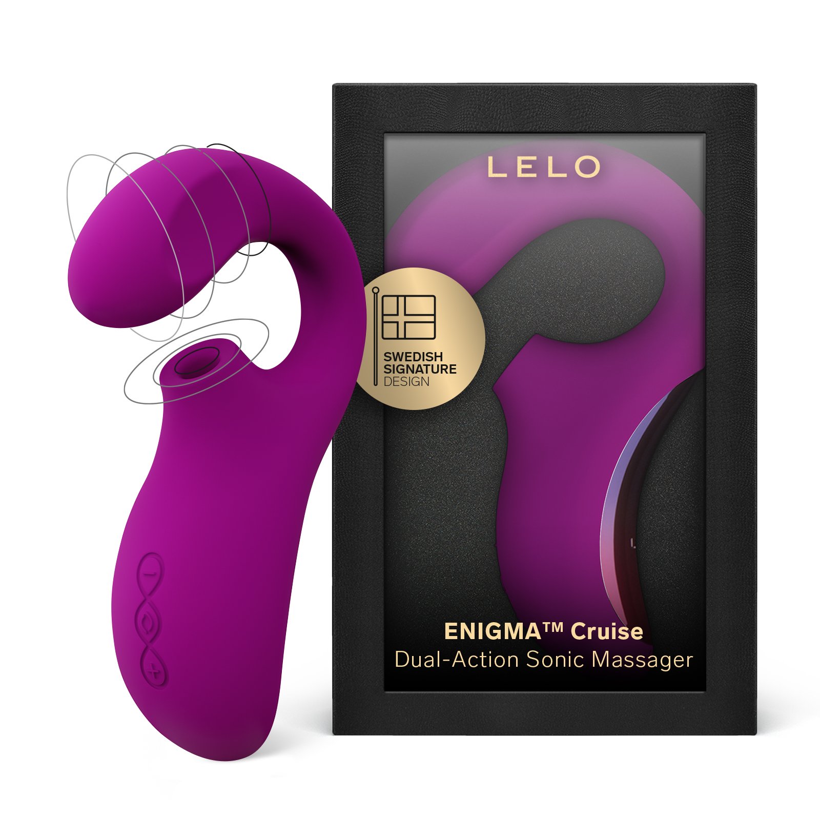 Sonic clitoral stimulator and G-spot vibrator LELO Violet
