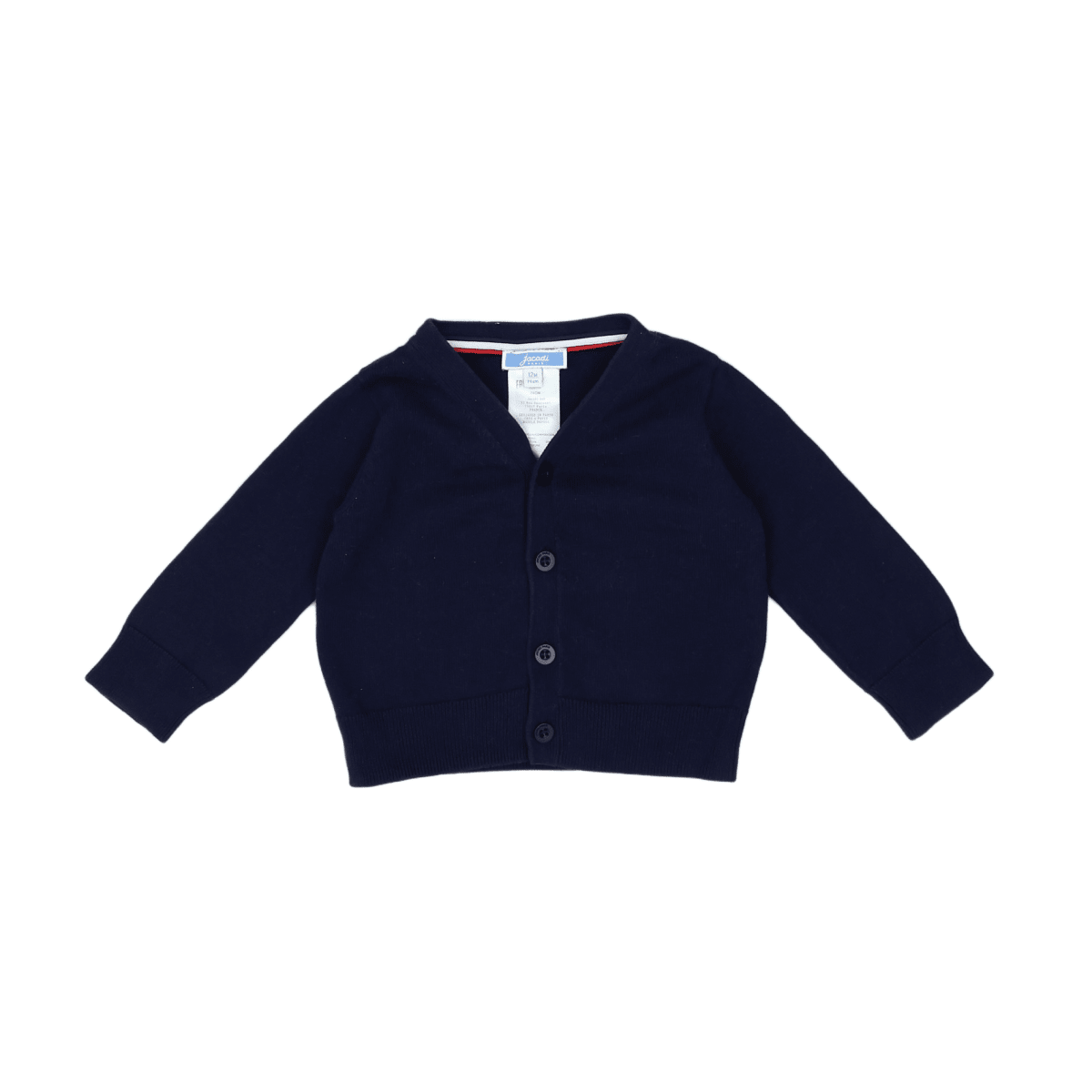 Blue Baby Cardigan - 12 months JACADI - Seconde Main Blue
