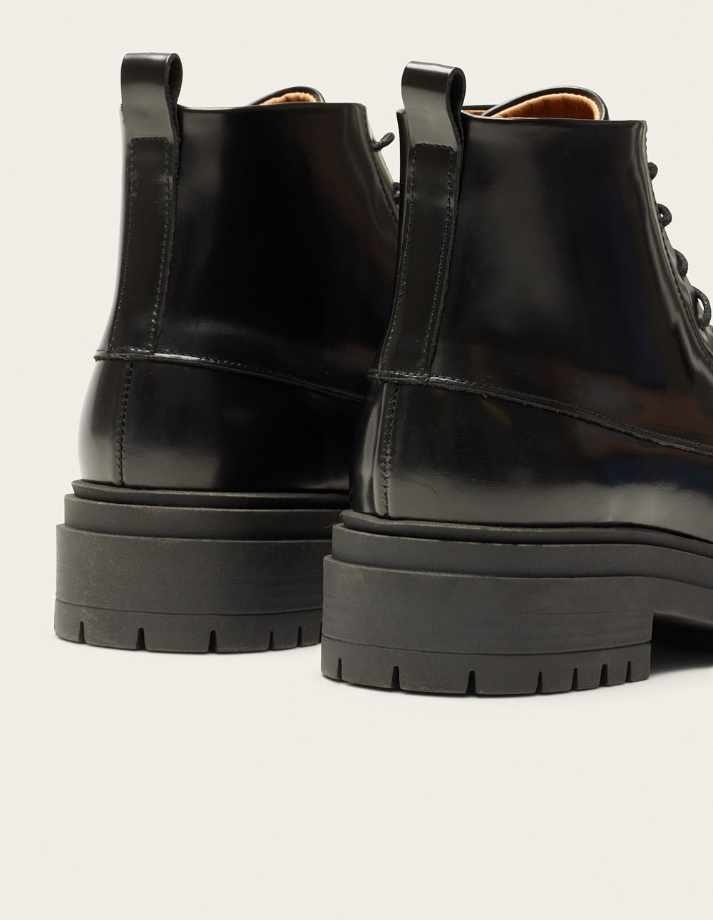 Lace-up ankle boots ODAJE EX. M.MOUSTACHE Black