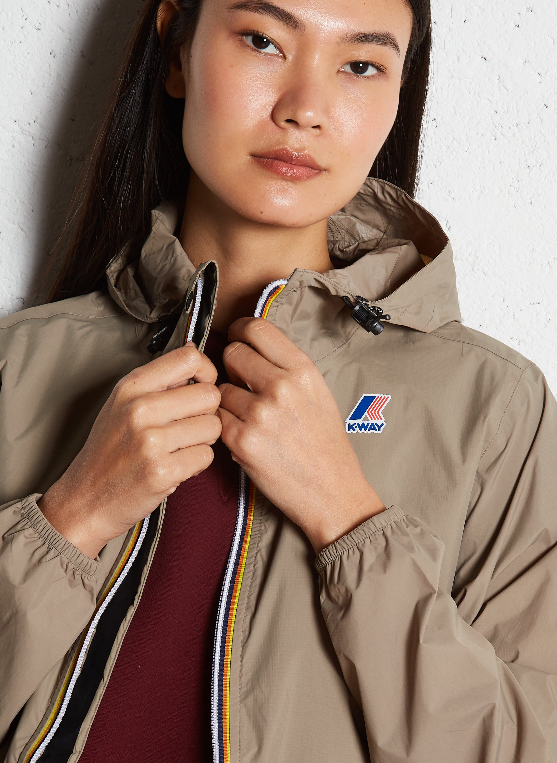 Windjacke K-WAY Beige
