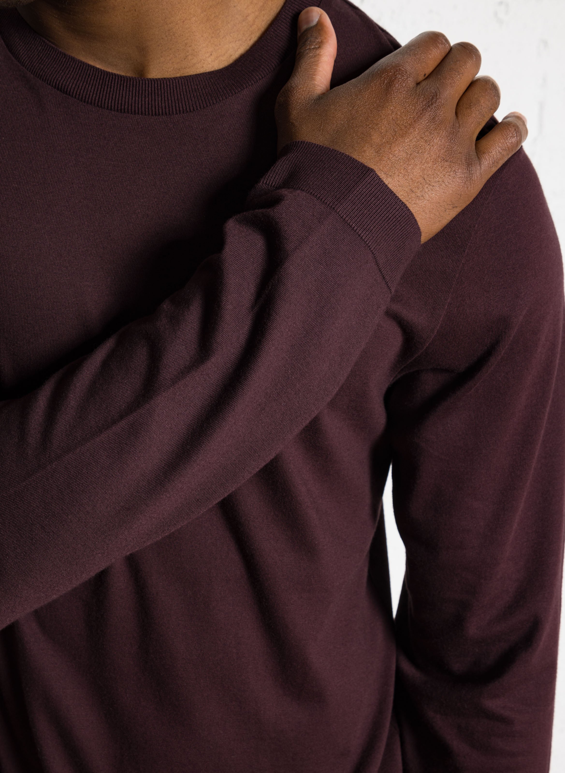 Gerade geschnittenes T-Shirt aus Baumwoll-Mix IKKS Violett