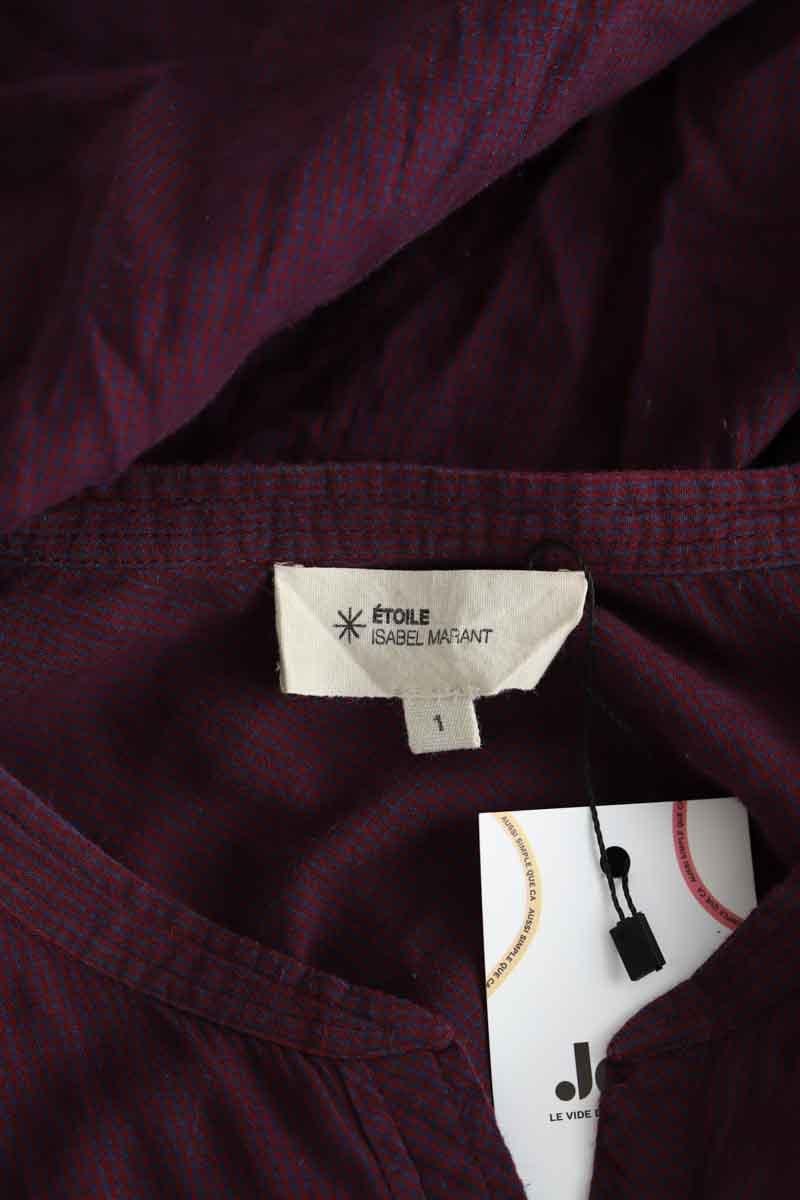 Cotton dress ISABEL MARANT ÉTOILE - SECONDE MAIN Purple