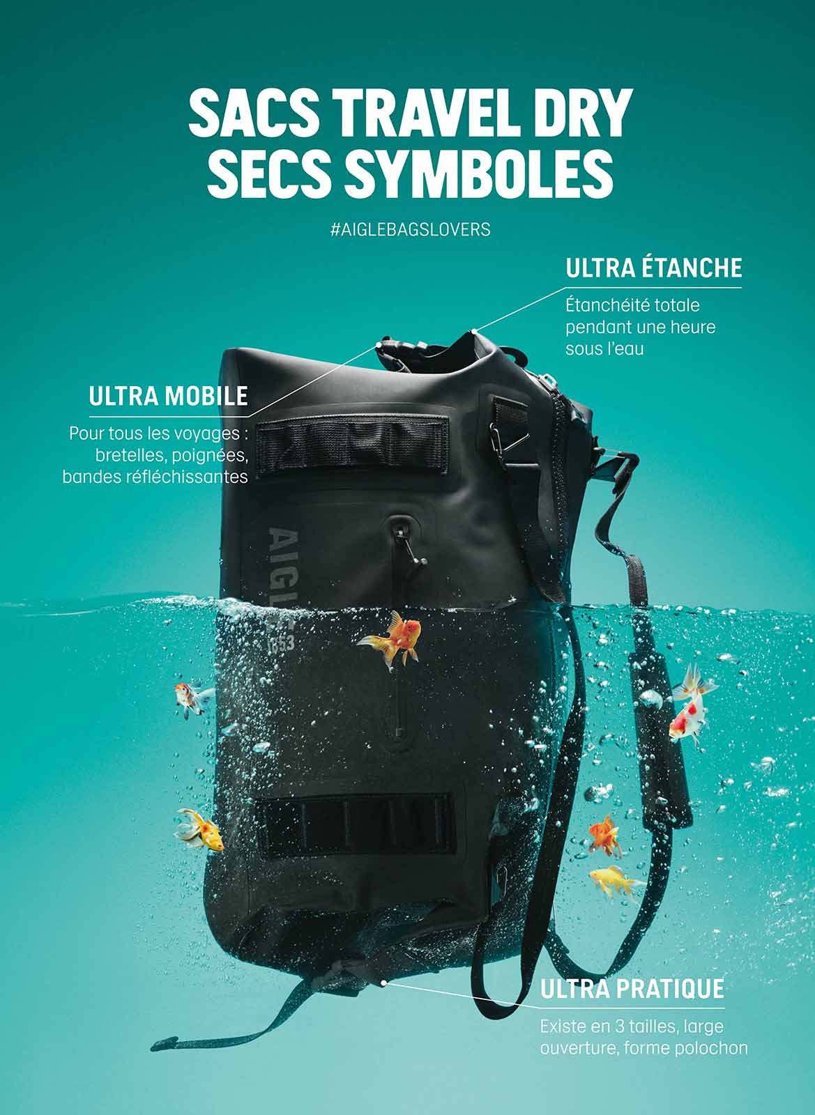 Weekendtas van imitatieleer - Look 1