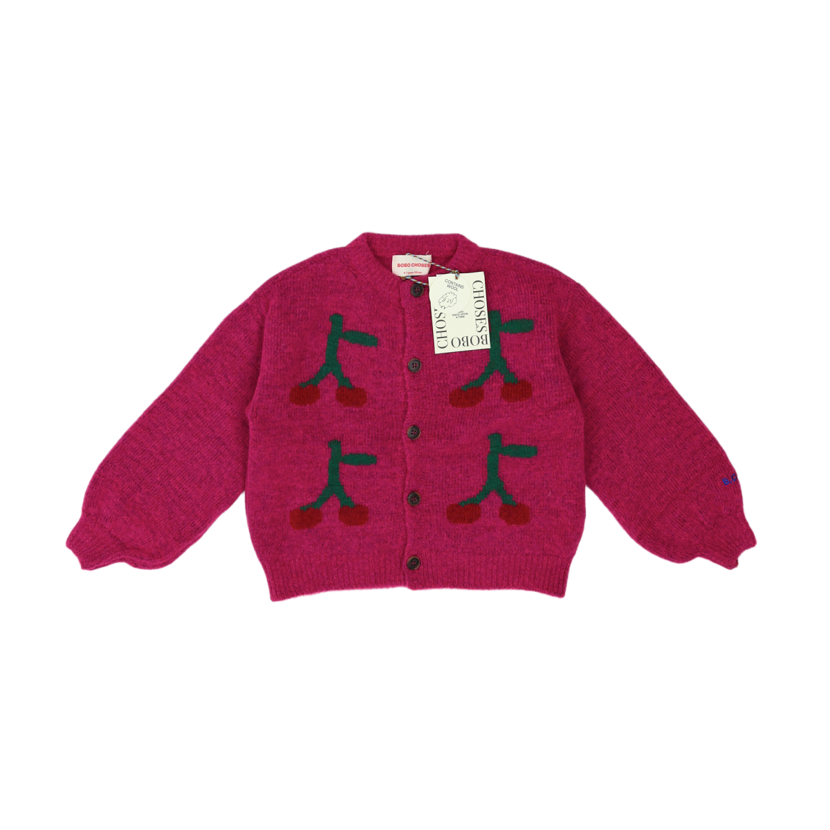 Pink children's cardigan - 6 years BOBO CHOSES - Seconde Main Pink