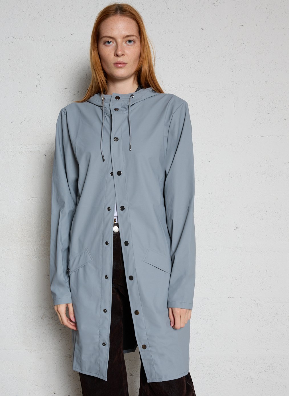 Hooded waterproof windcheater RAINS